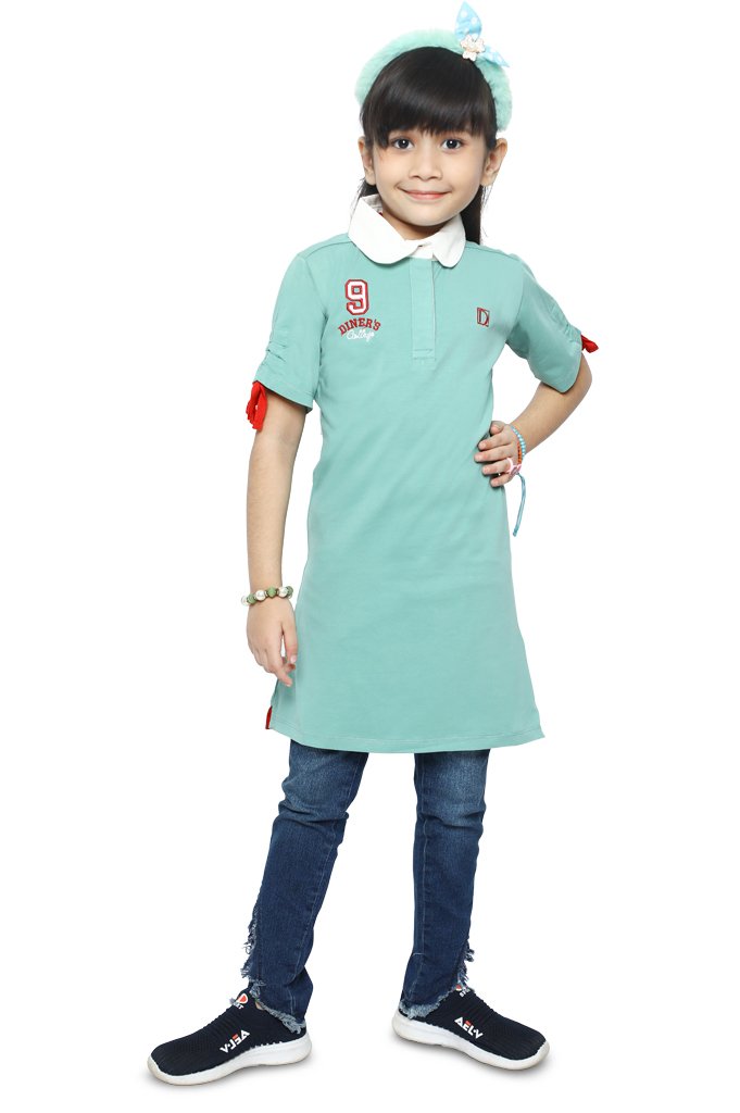 Girls T-Shirt KGA-0145-GREEN
