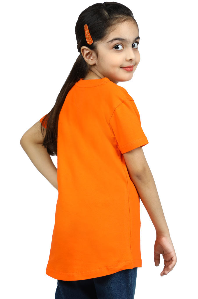 Girls T-Shirt In ORANGE SKU: KGA-0178 - Diners