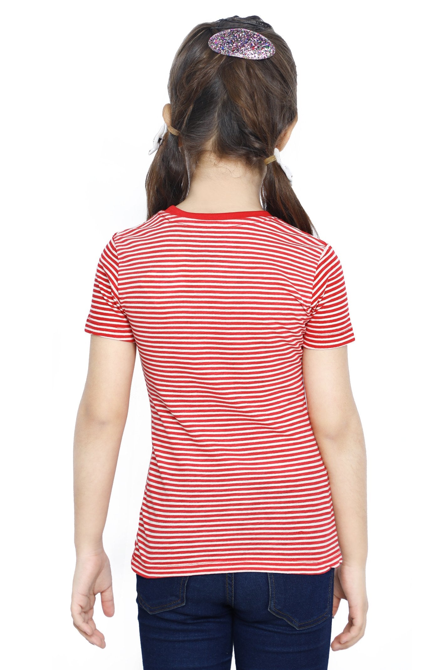 Girls T-Shirt In Red - KGA-0196-RED - Diners