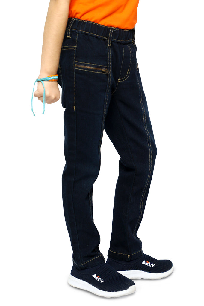 Trouser For Girls In Blue SKU: KGC-0199-BLUE - Diners