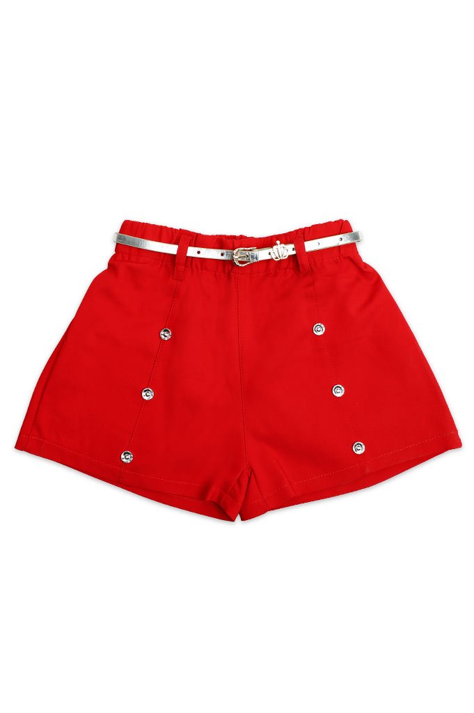 Girls Short - KGD-0001-Red - Diners