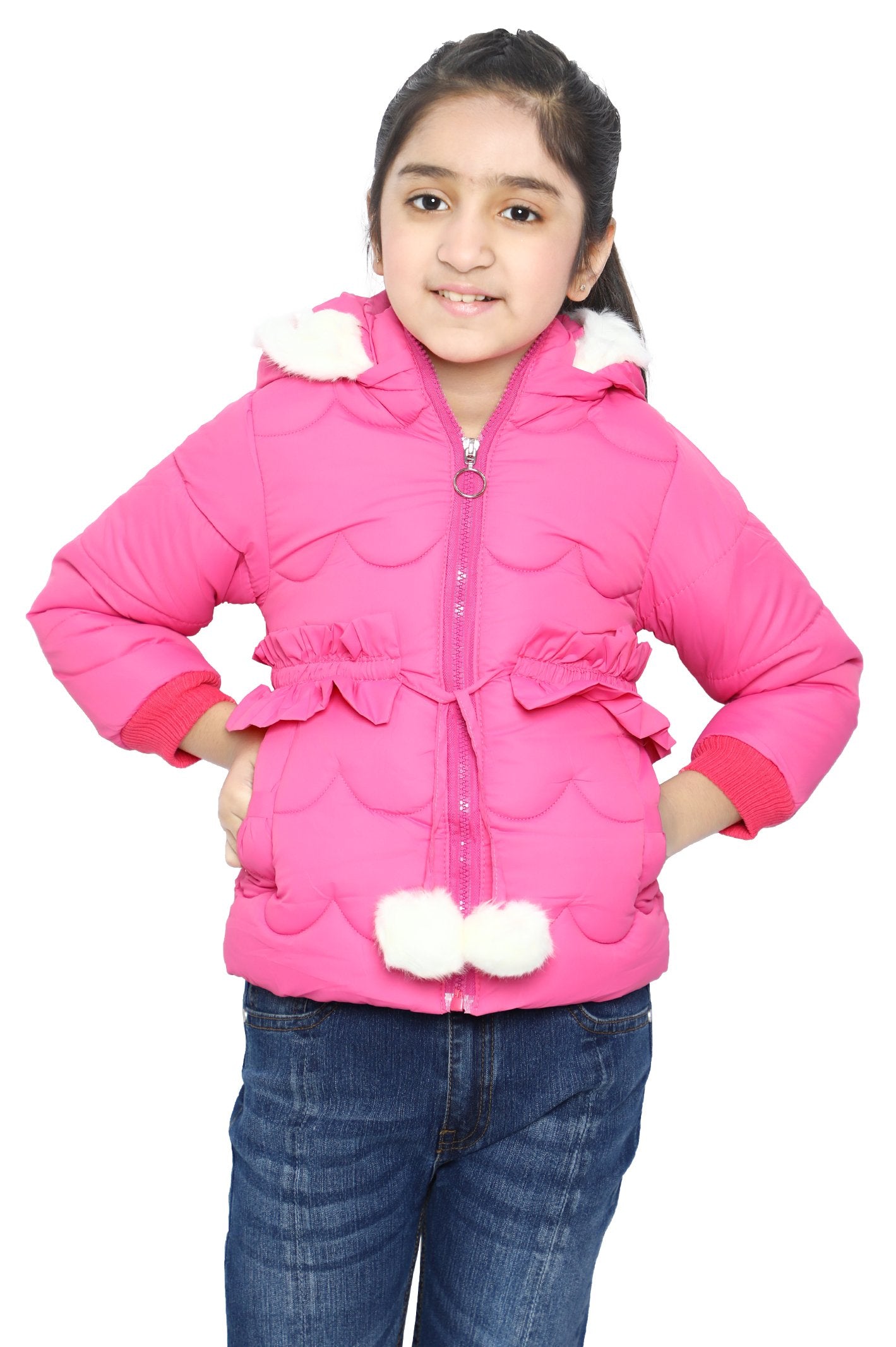Girls Jackets In Violet - KGF-0107-VIOLET - Diners