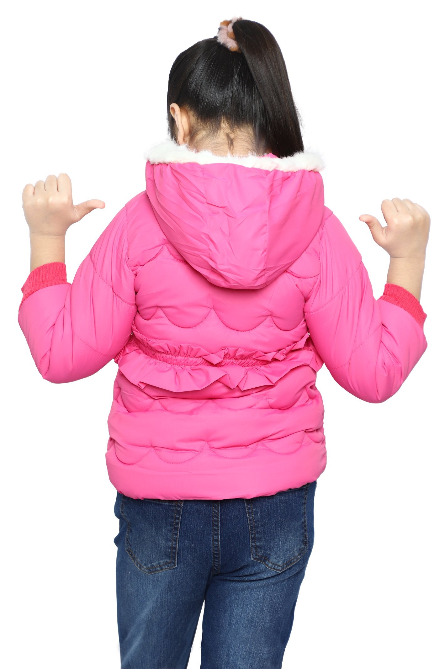 Girls Jackets In Violet - KGF-0107-VIOLET - Diners
