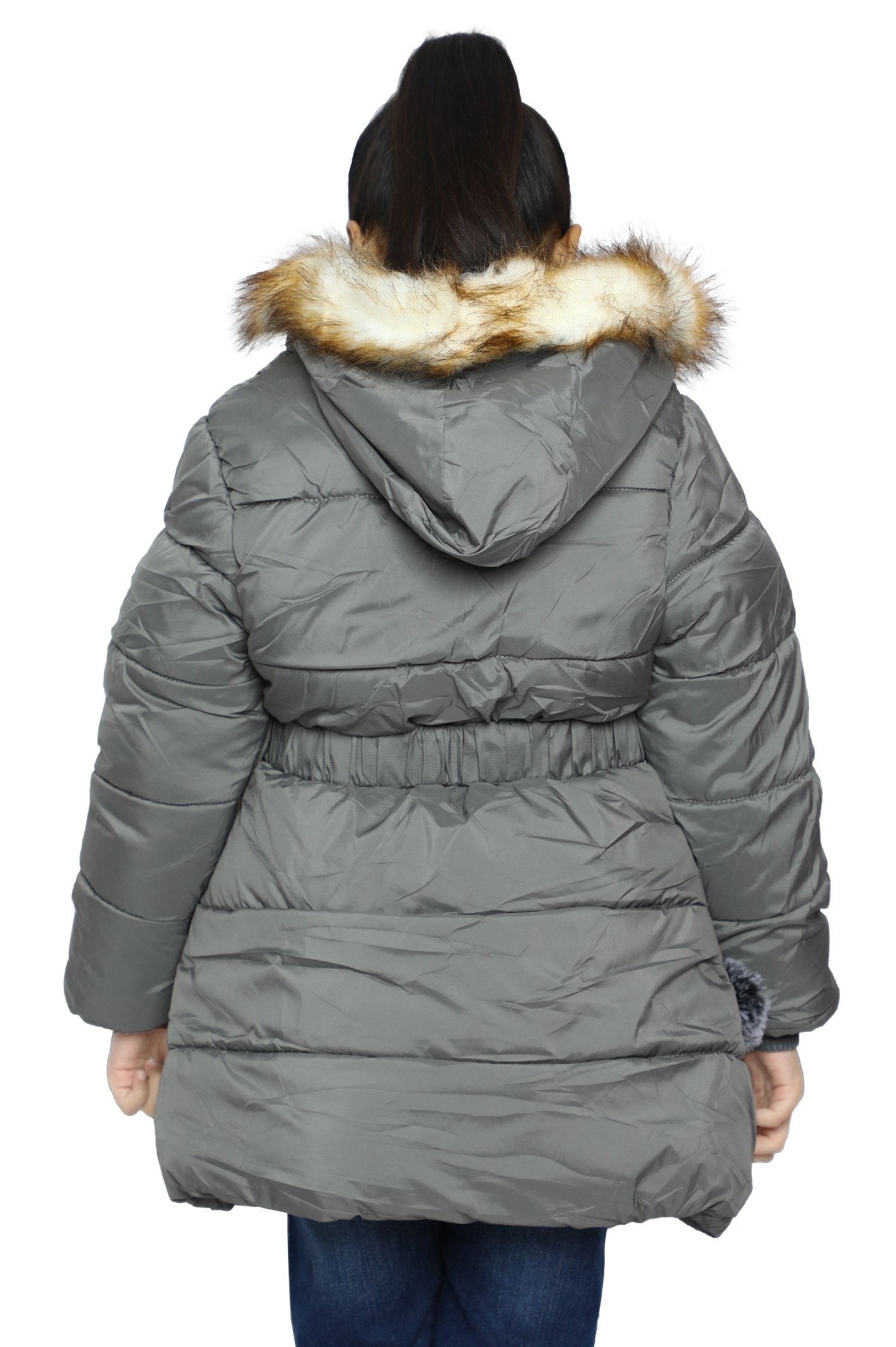 Girls Jackets In Grey - KGF-0108-GREY - Diners