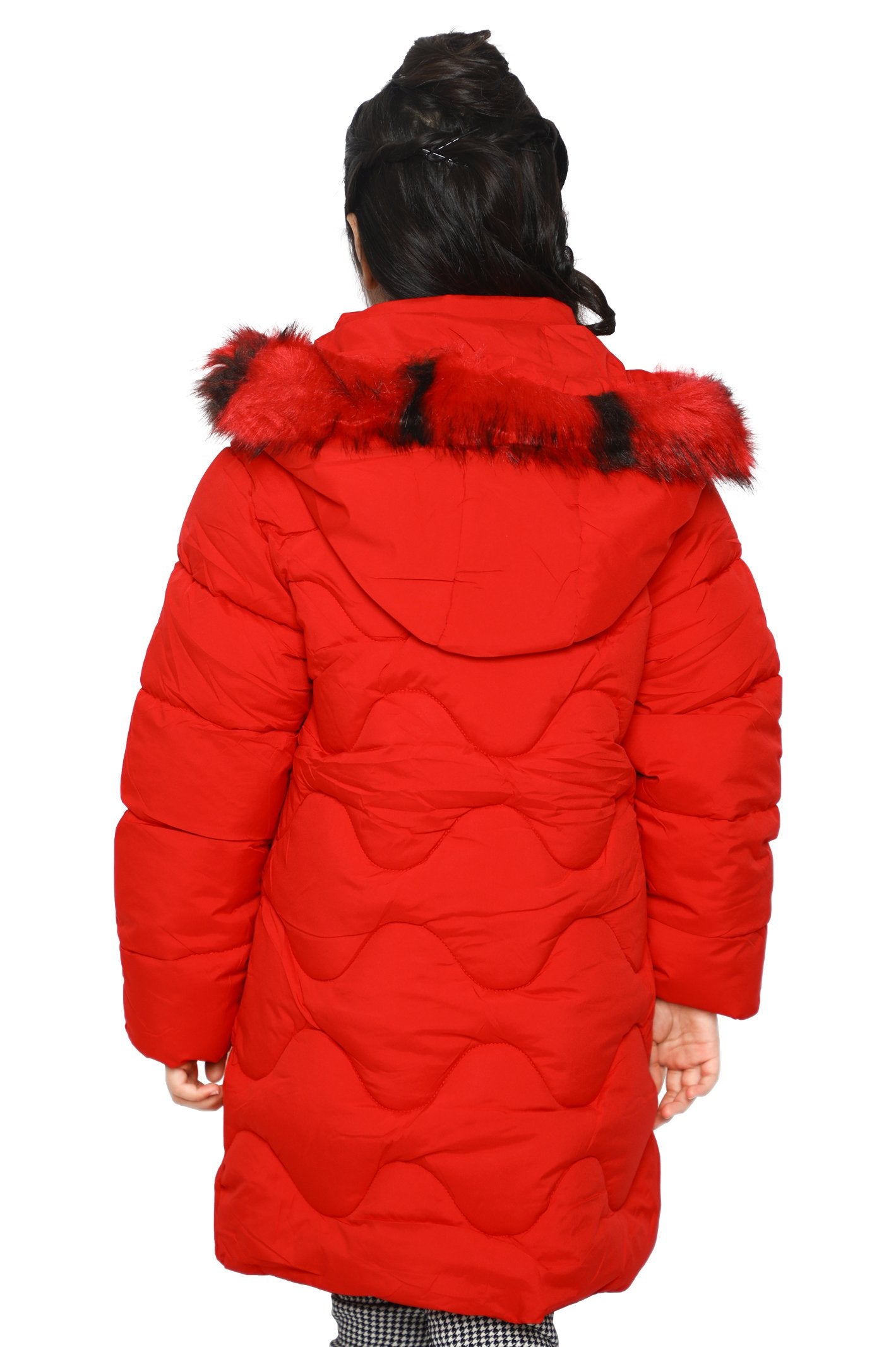 Girls Jackets In Red - KGF-0129-RED - Diners