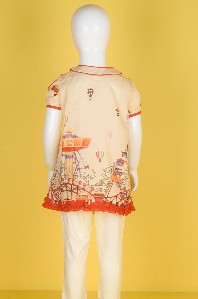 Girls Kurti in Multy KGKK-0092 - Diners
