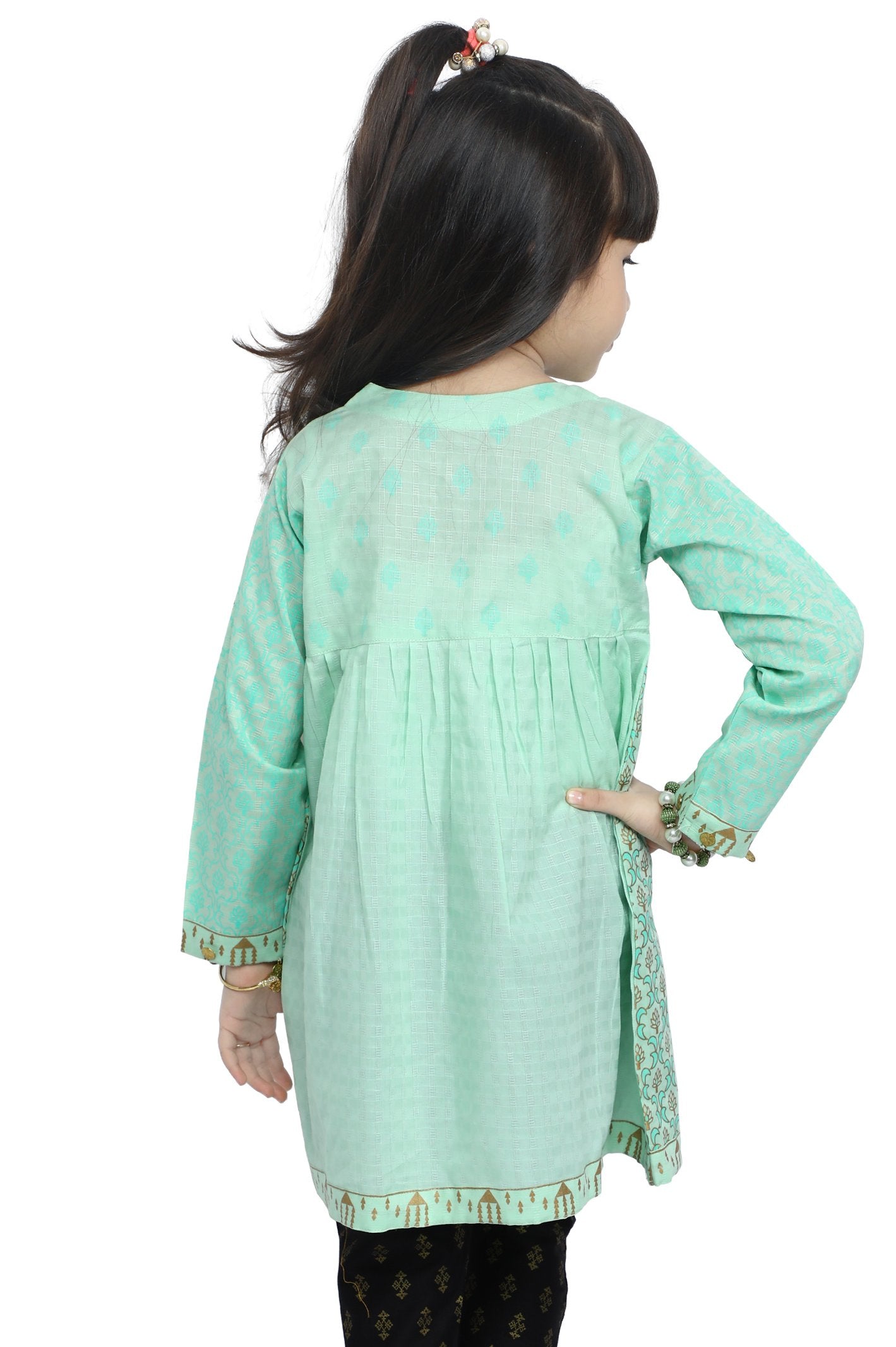 Girls Kurti in Yellow - KGKK-0179-YELLOW - Diners