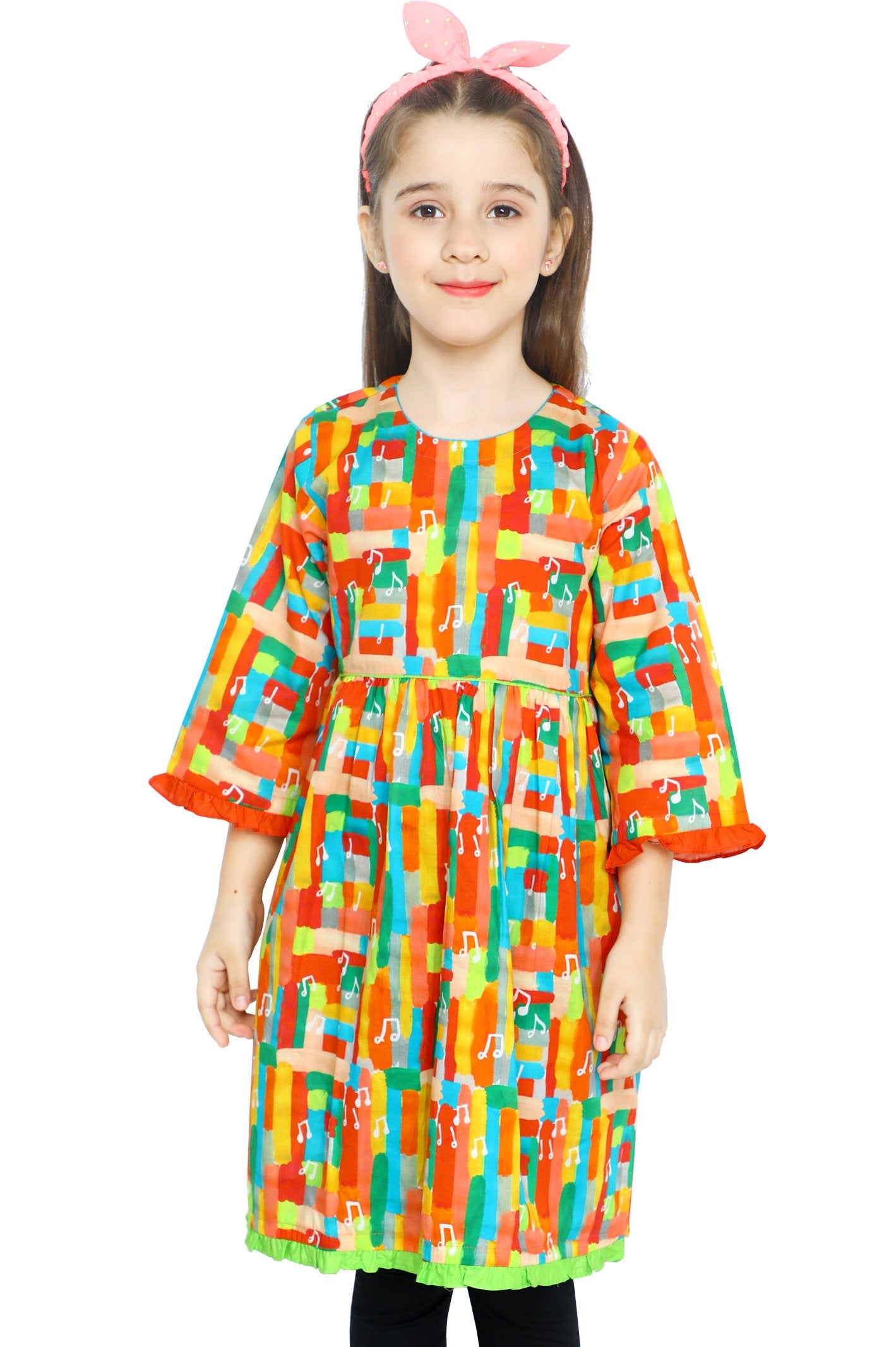 Girls Kurti in Multi - KGKK-0208-MULTI - Diners