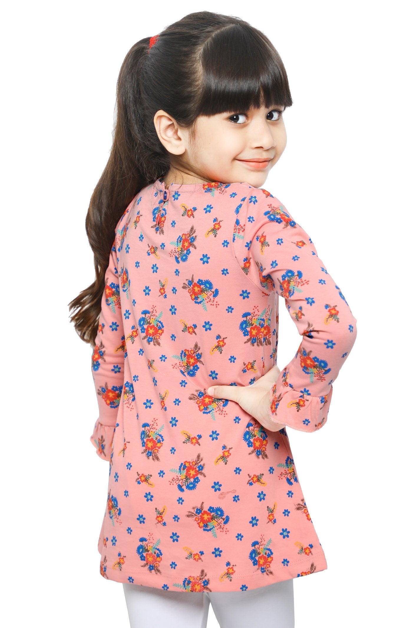 Girls Frock - KGL-0310-PINK - Diners