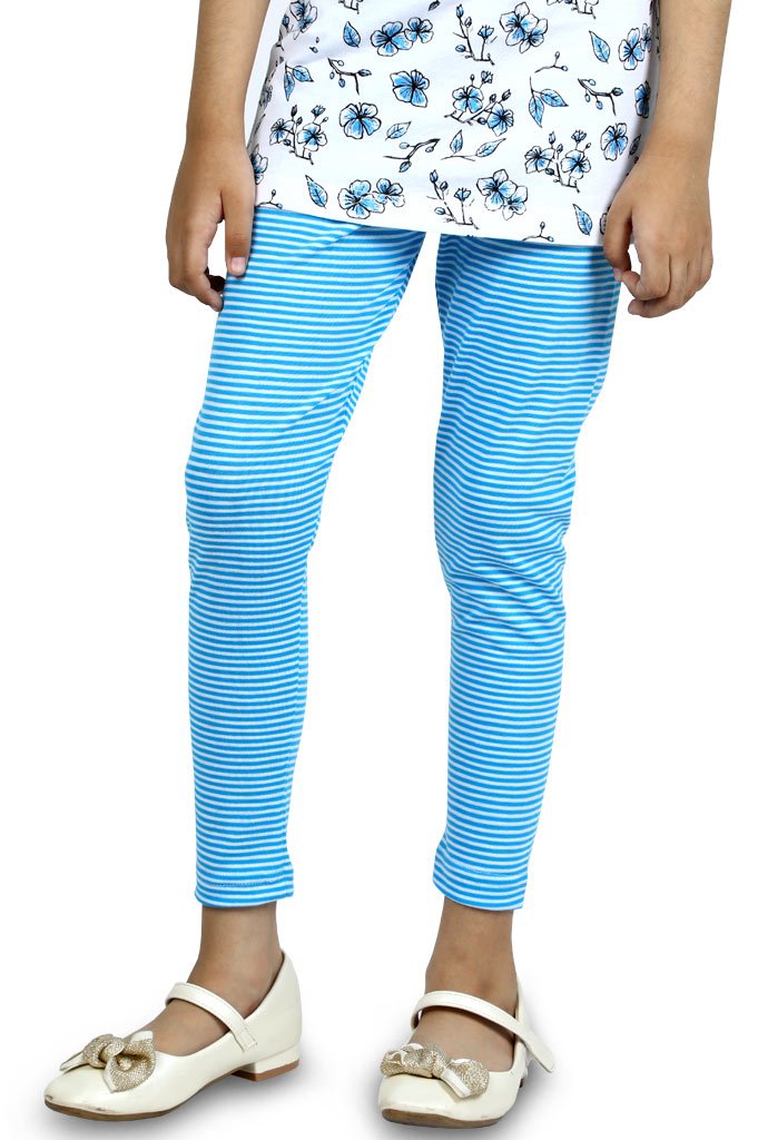 Tights For Girls In Blue - KGT-0027-Blue - Diners