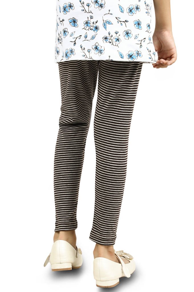 Tights For Girls In Brown - KGT-0027-Brown - Diners