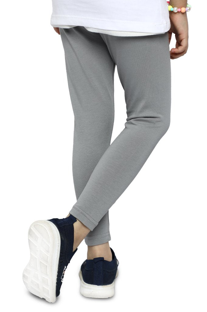 Tights For Toddler Girls In Ash Grey - IGT-0001-ASH GREY - Diners