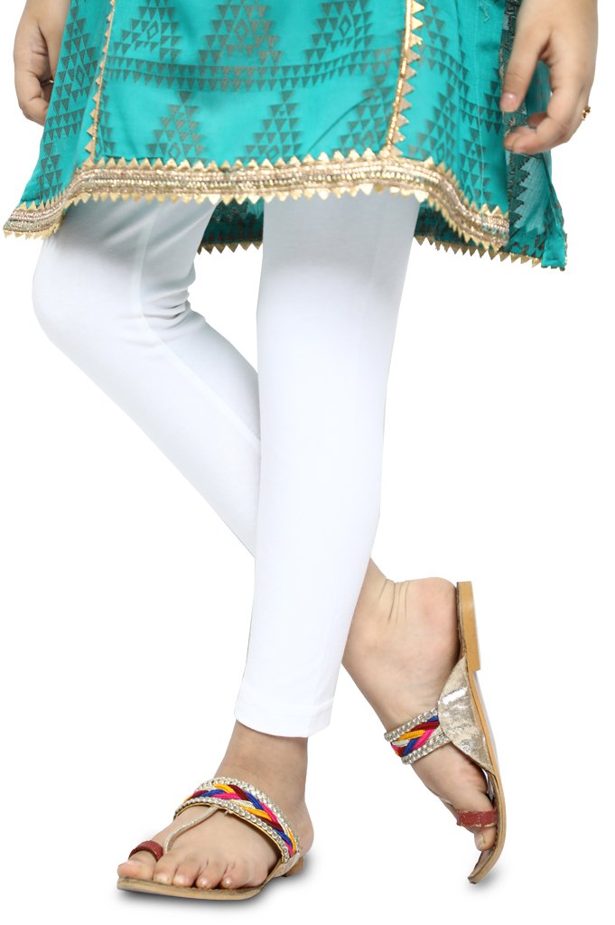 Tights For Toddler Girls In White - IGT-0001-WHITE - Diners