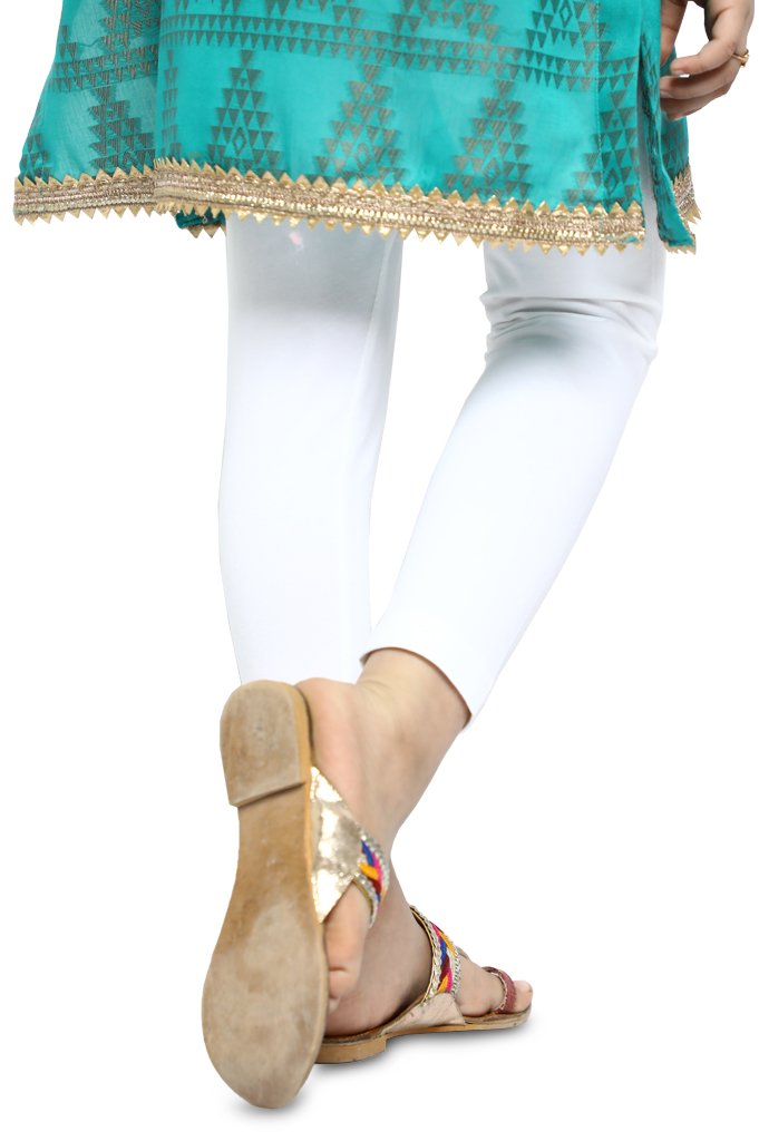 Tights For Toddler Girls In White - IGT-0001-WHITE - Diners