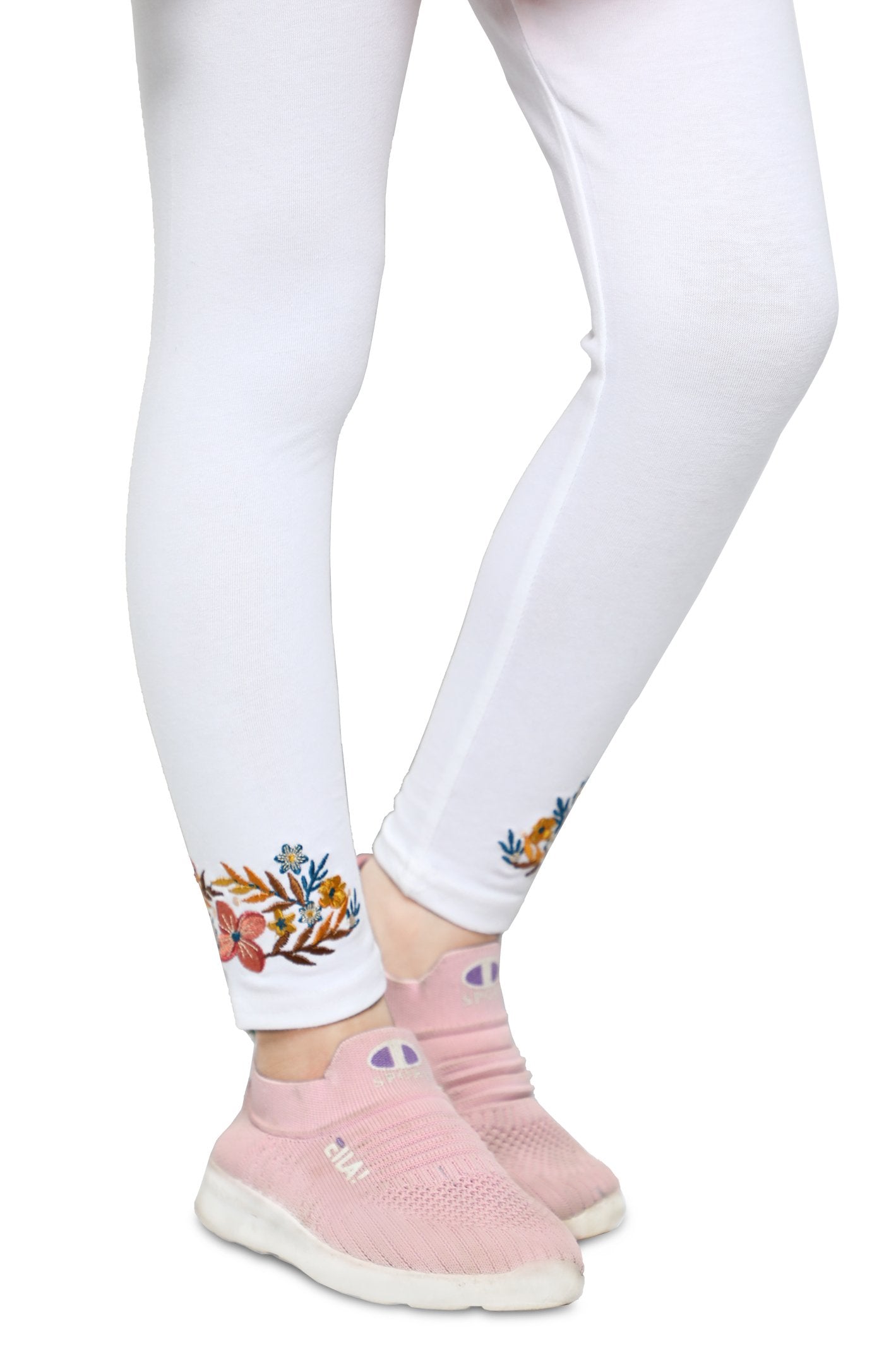 Tights For Girls In White - KGT-0030-WHITE - Diners