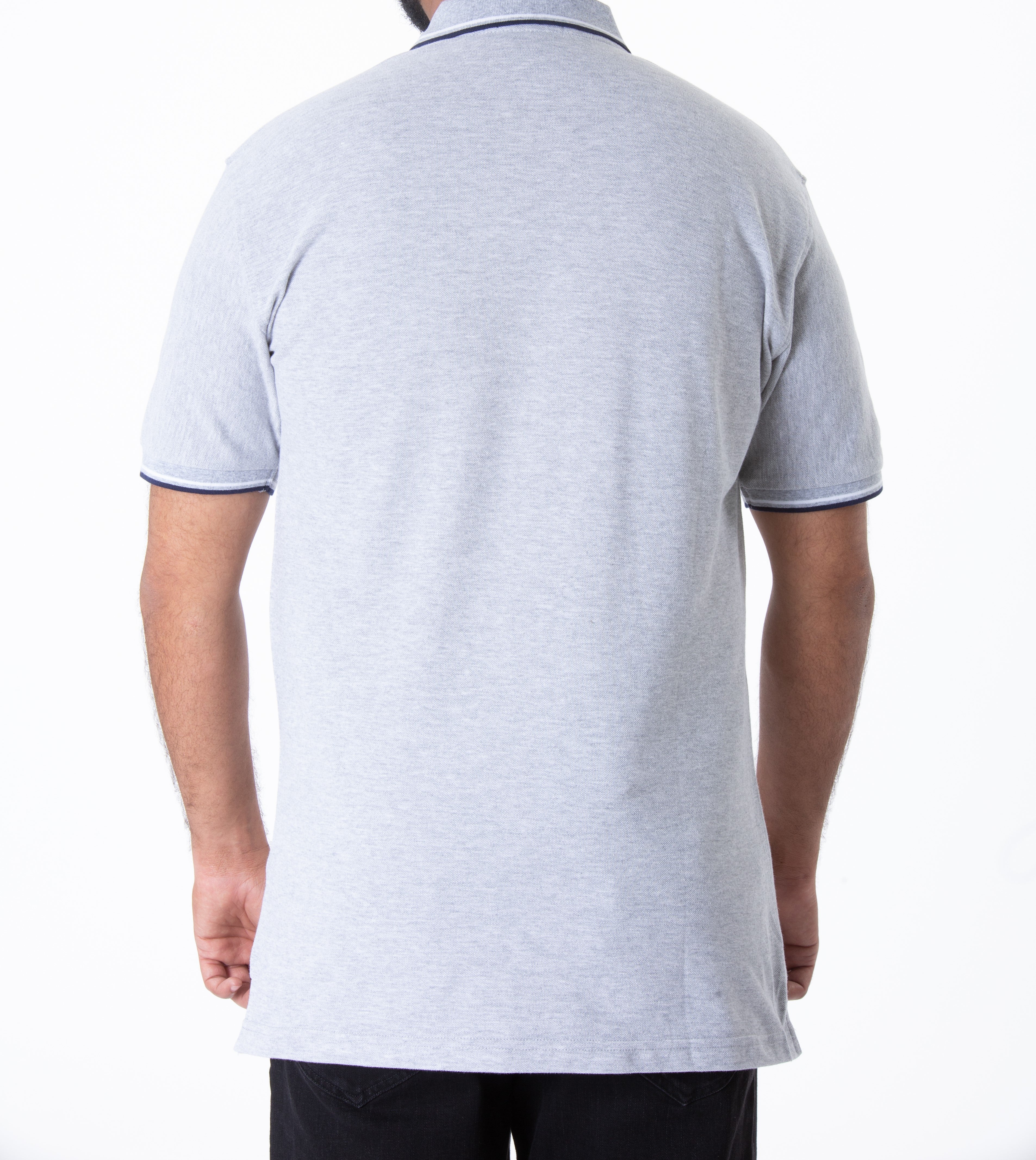 Men's Polo T-Shirt - NA267-Grey