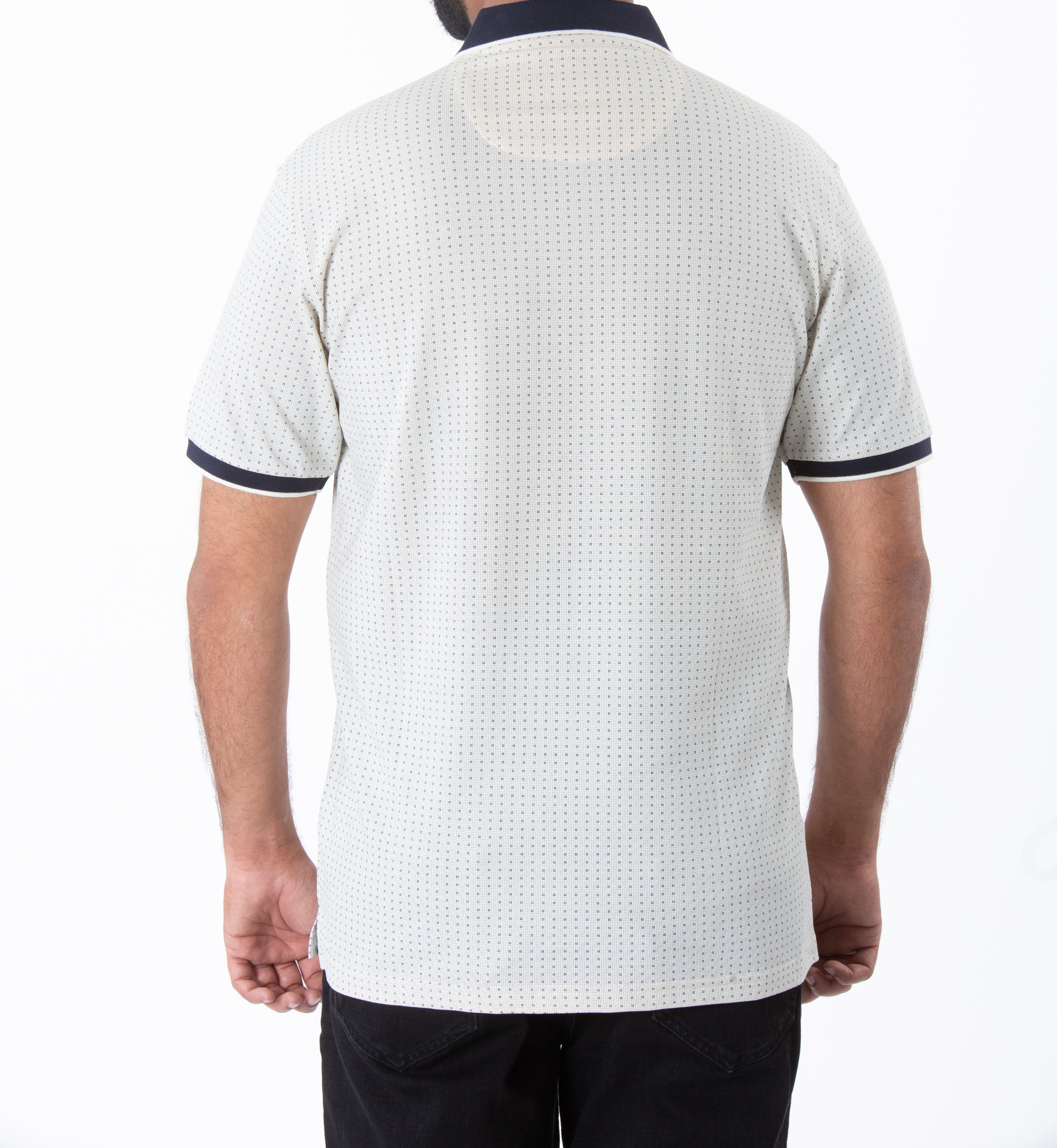 Men's Polo T-Shirt - NA269-Beige