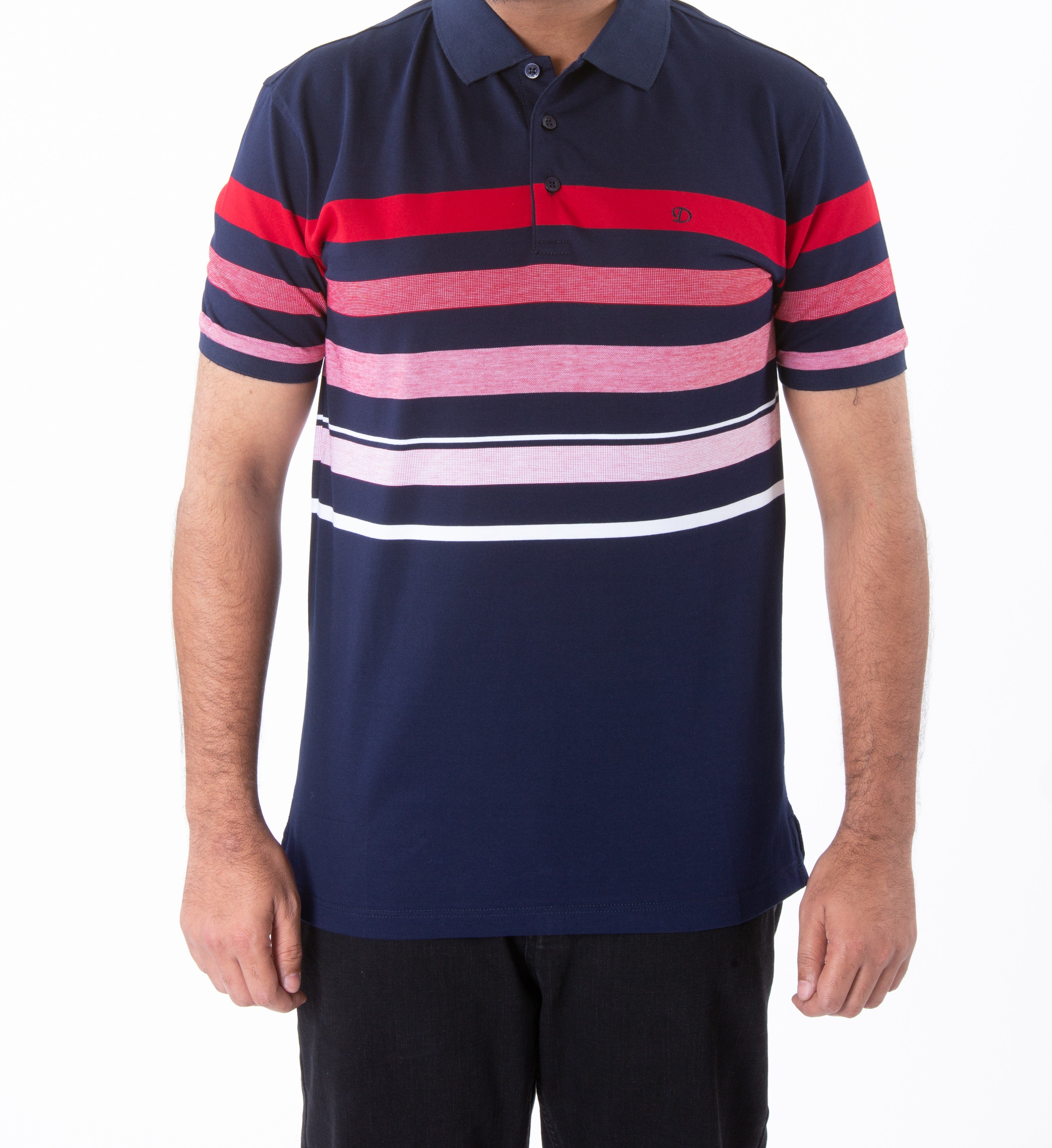 Men's Polo T-Shirt - NA283-Red