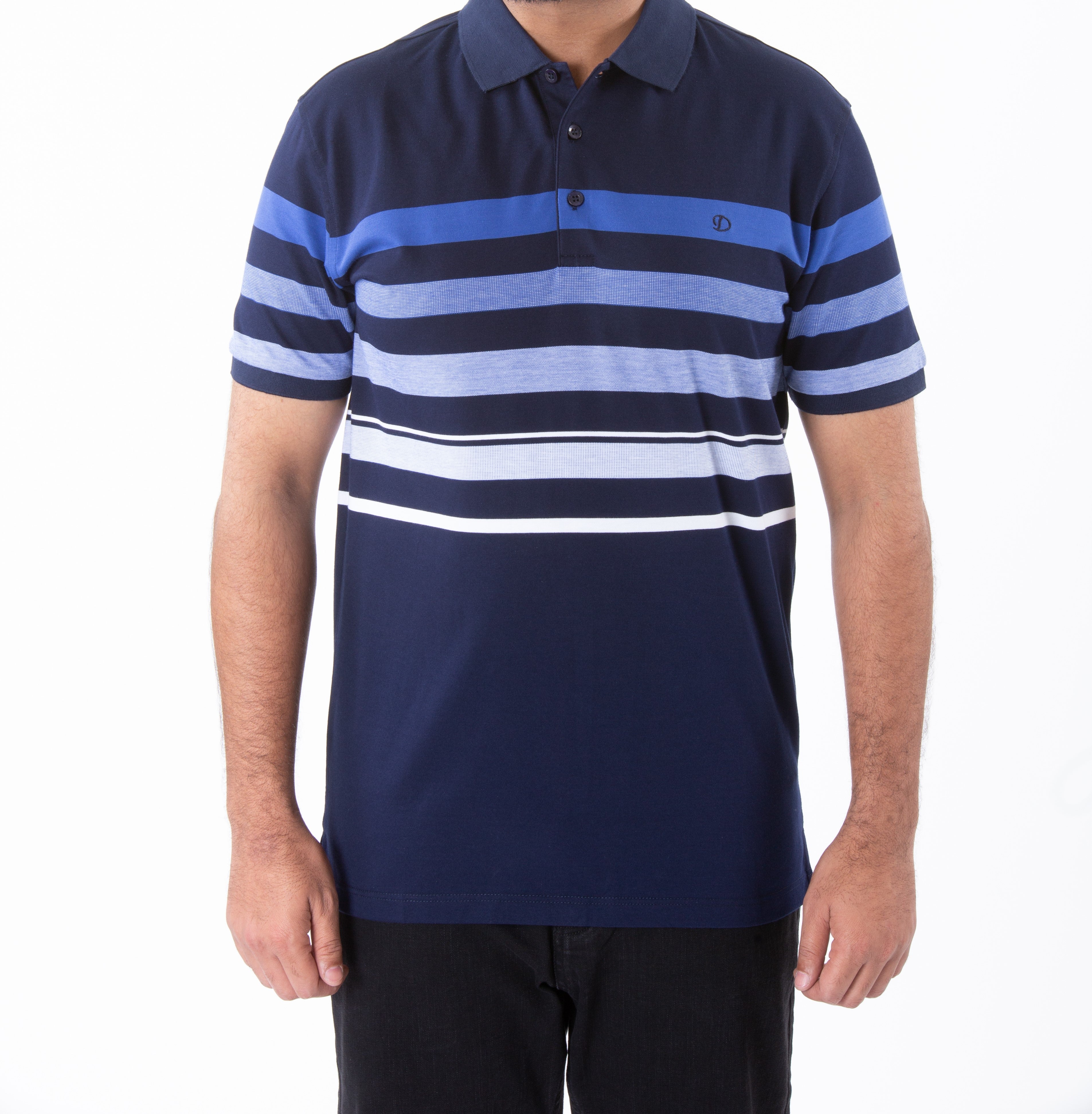 Men's Polo T-Shirt - NA283-Sky Blue