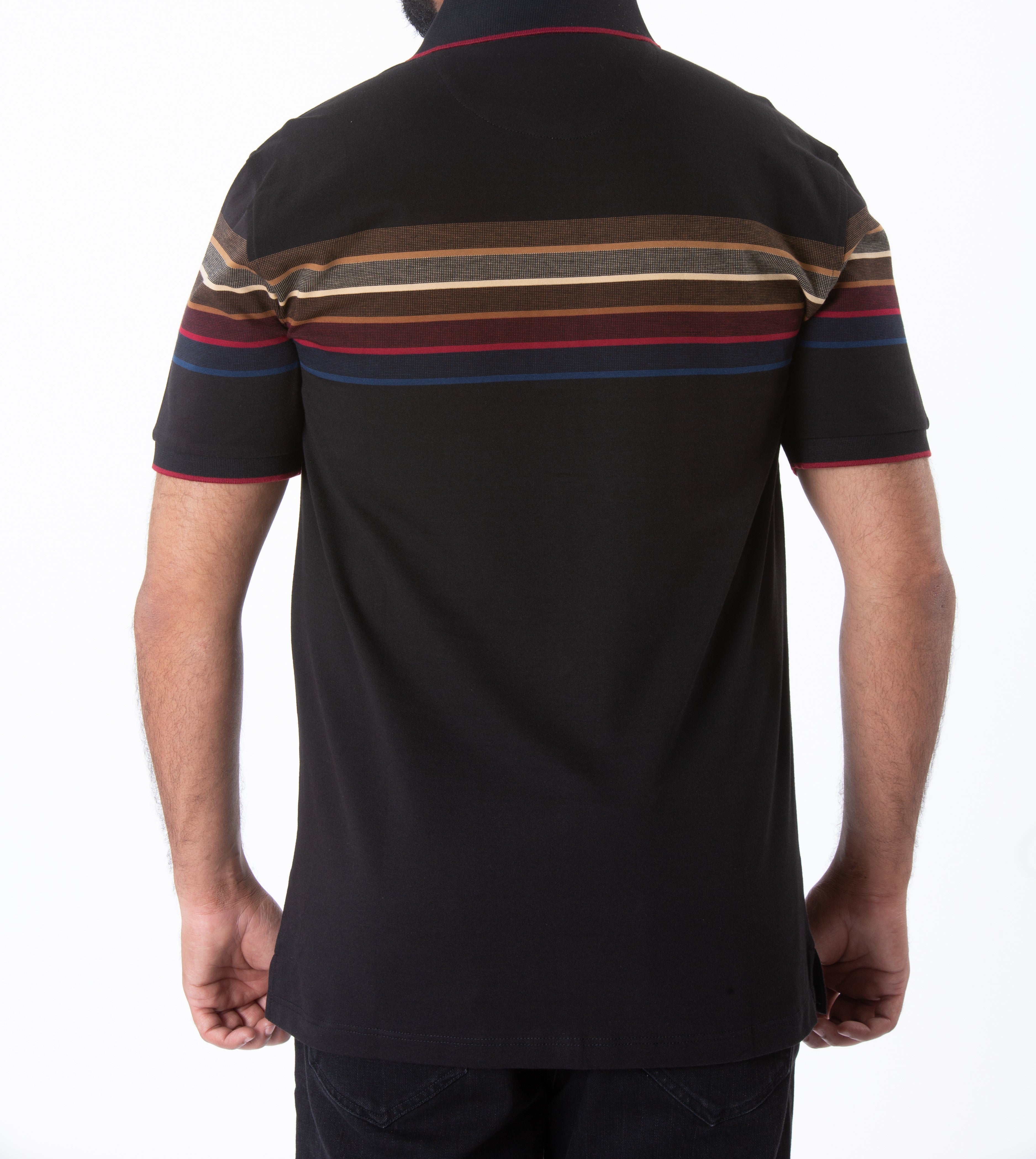 Men's Polo T-Shirt - NA284-Brown