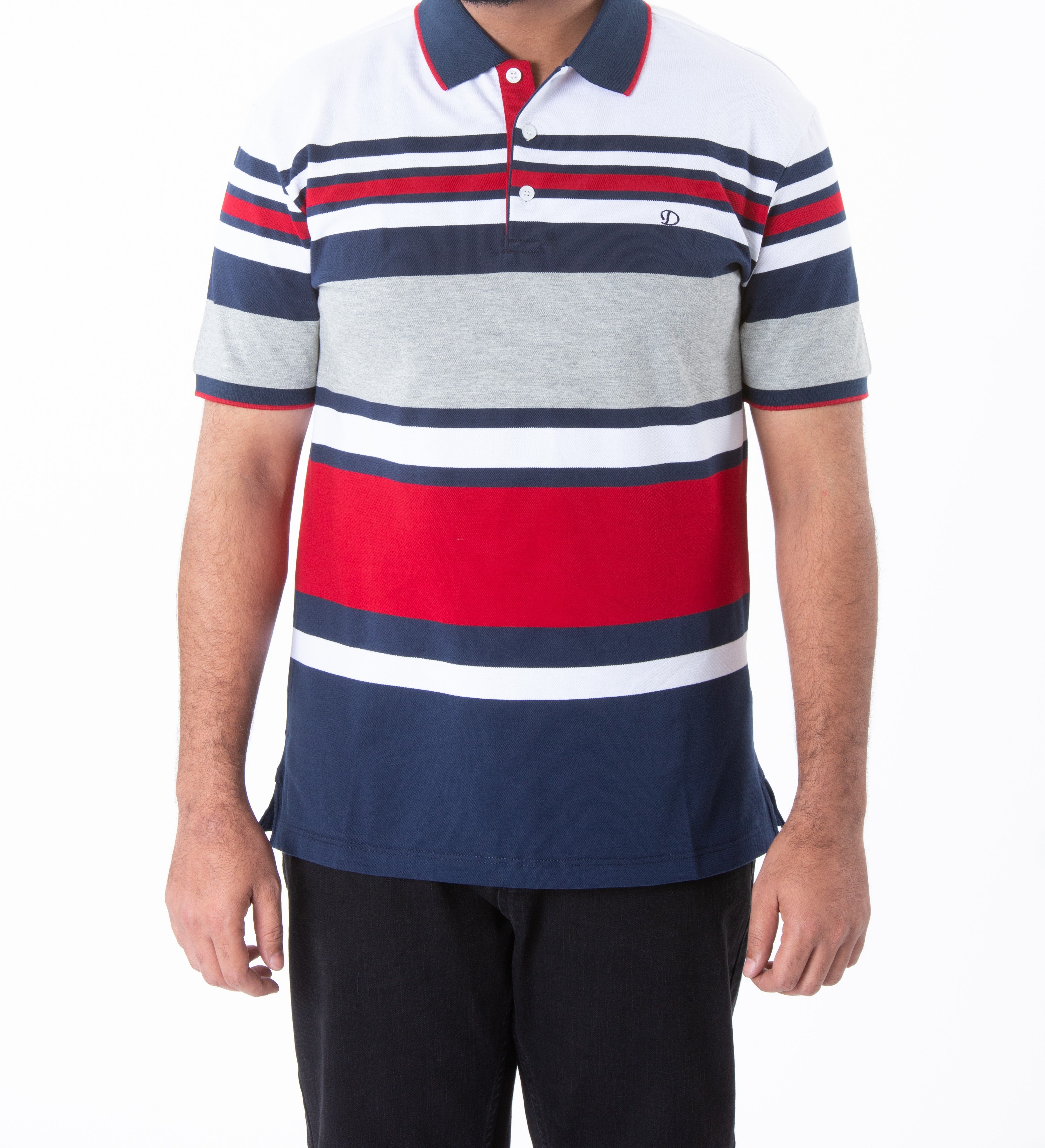 Men's Polo T-Shirt - NA285-White