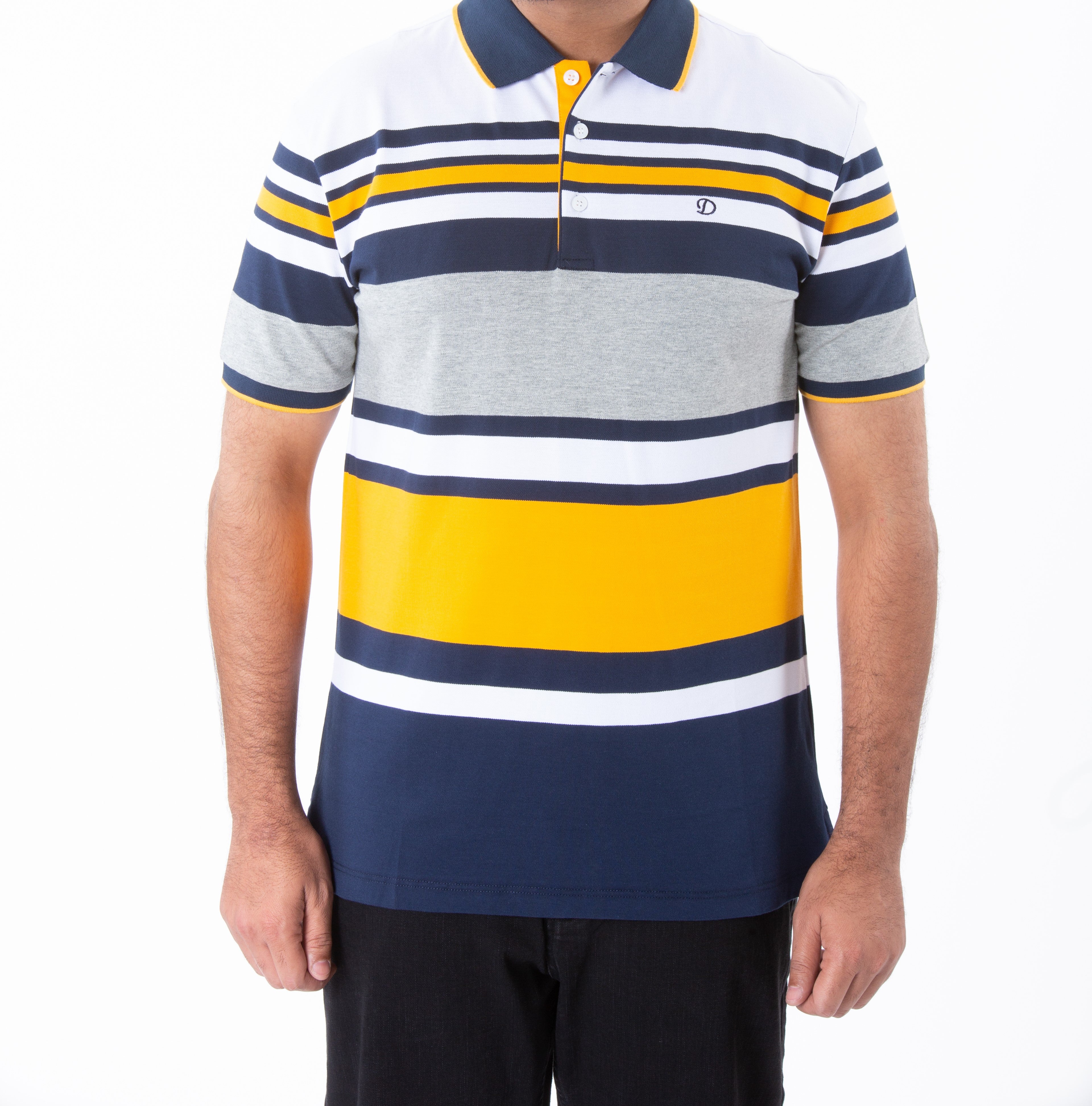 Men's Polo T-Shirt - NA285-Yellow