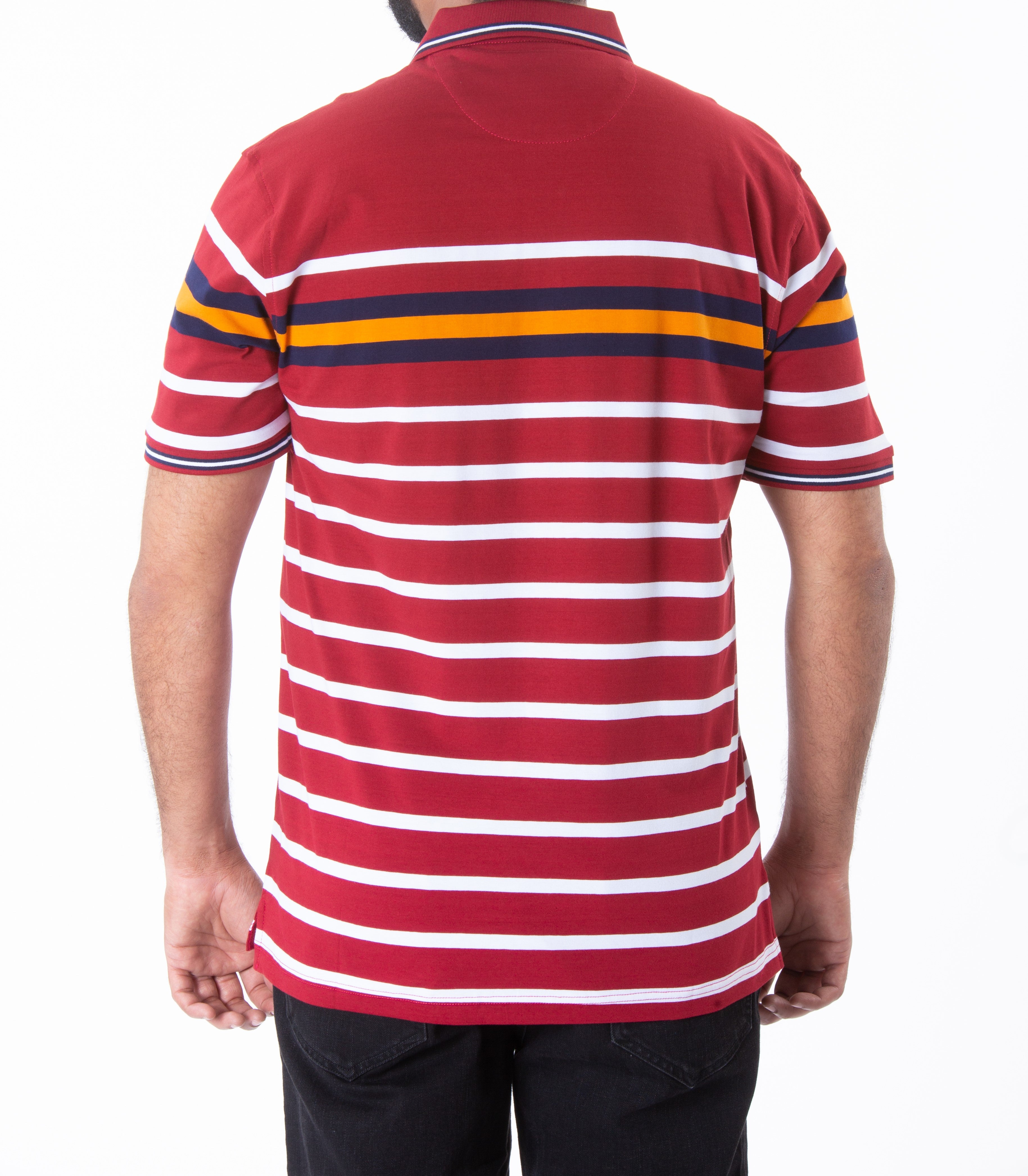 Men's Polo T-Shirt - NA288-Red