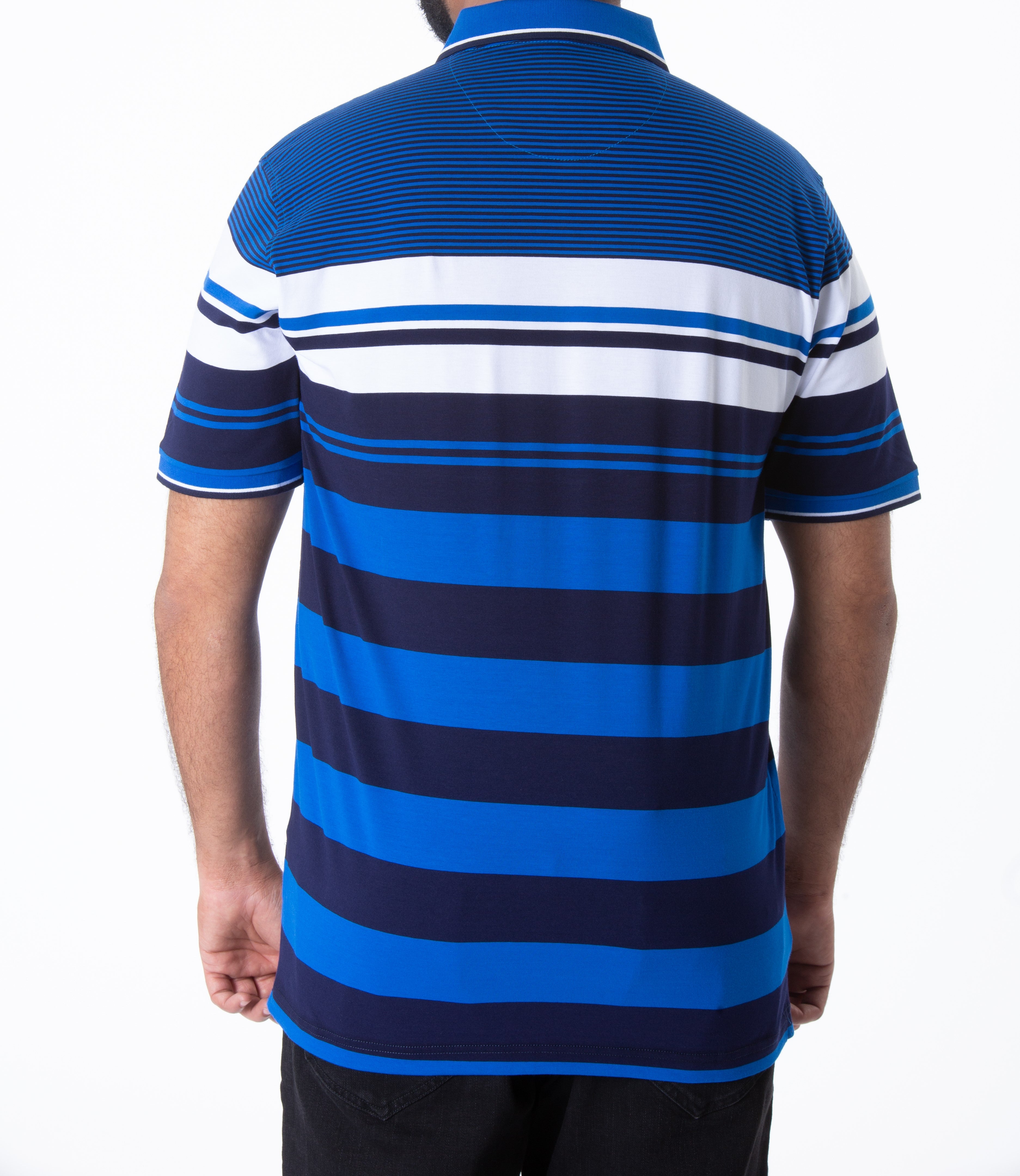 Men's Polo T-Shirt - NA295-R-Blue
