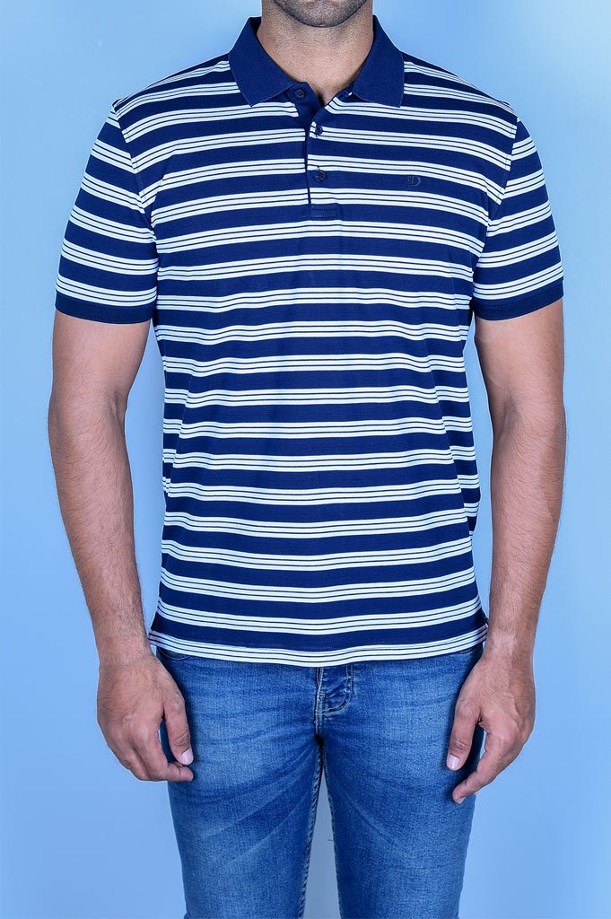 Men's Polo Shirt - NA274-190-R-Blue