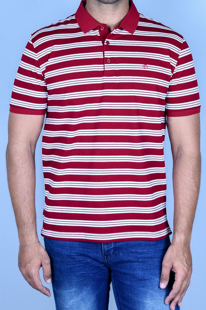 Men's Polo Shirt - NA274-190-Maroon
