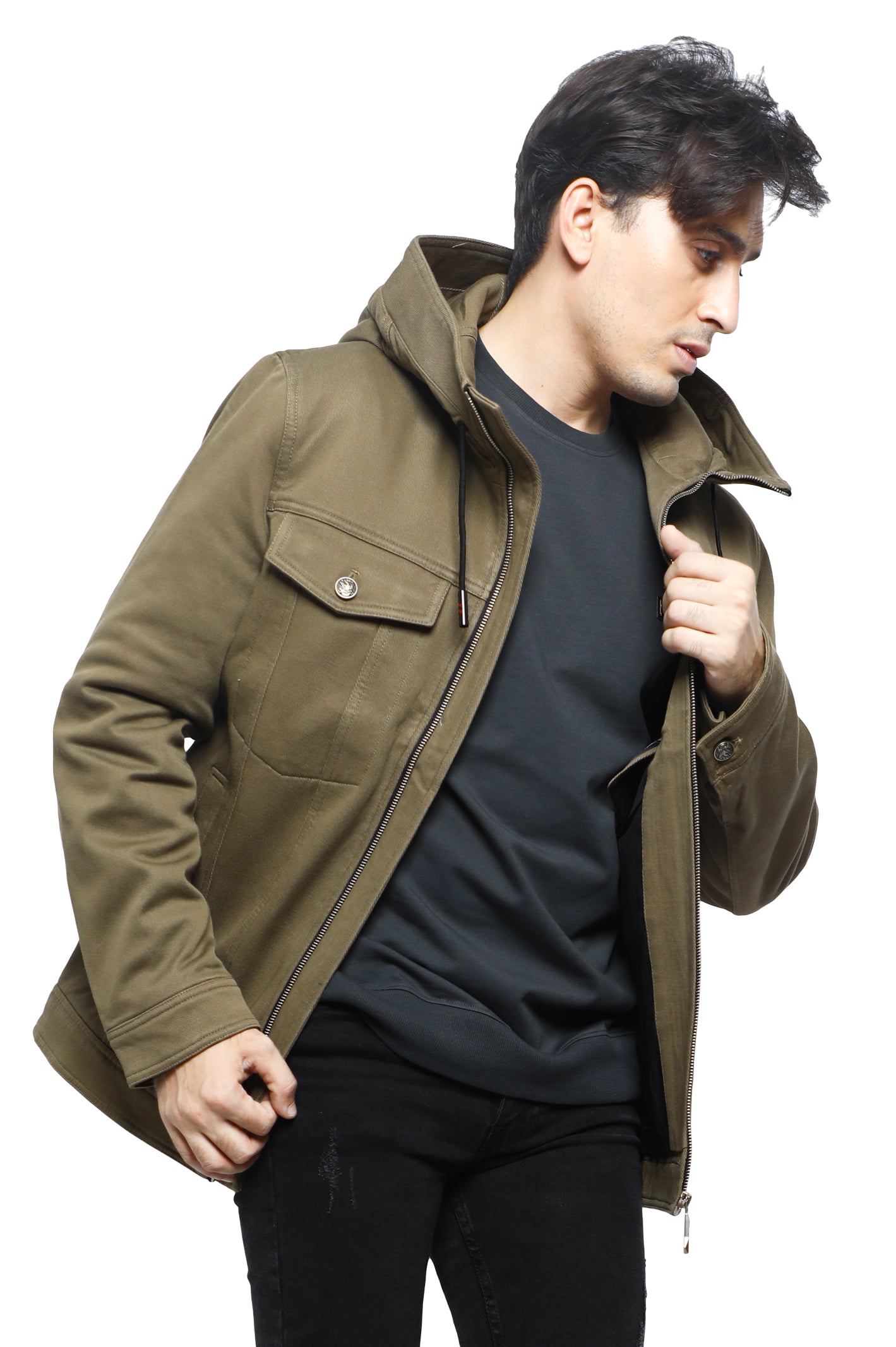 Gents Jacket SKU: OA1287-KHAKI - Diners