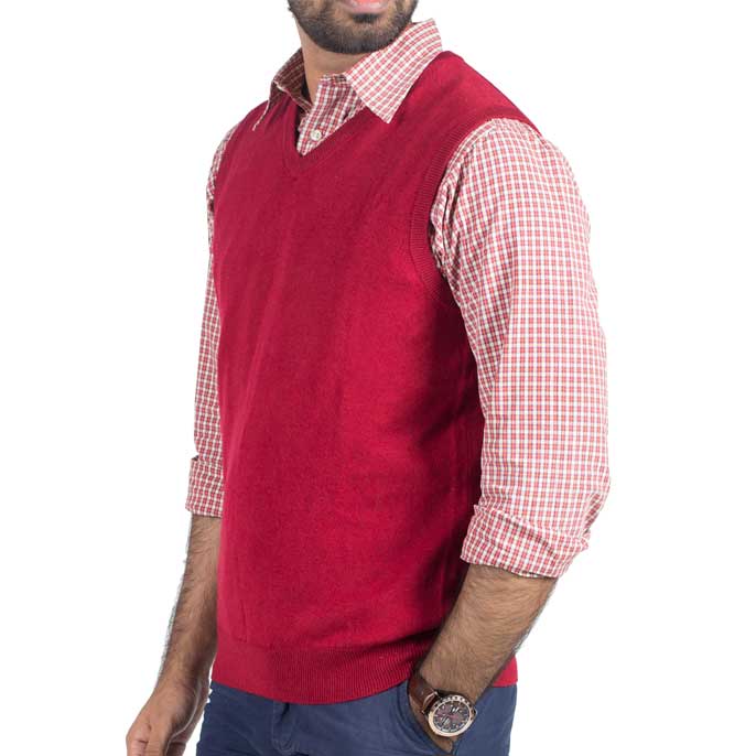Gents Sweater SKU: GS185-190-MAROON