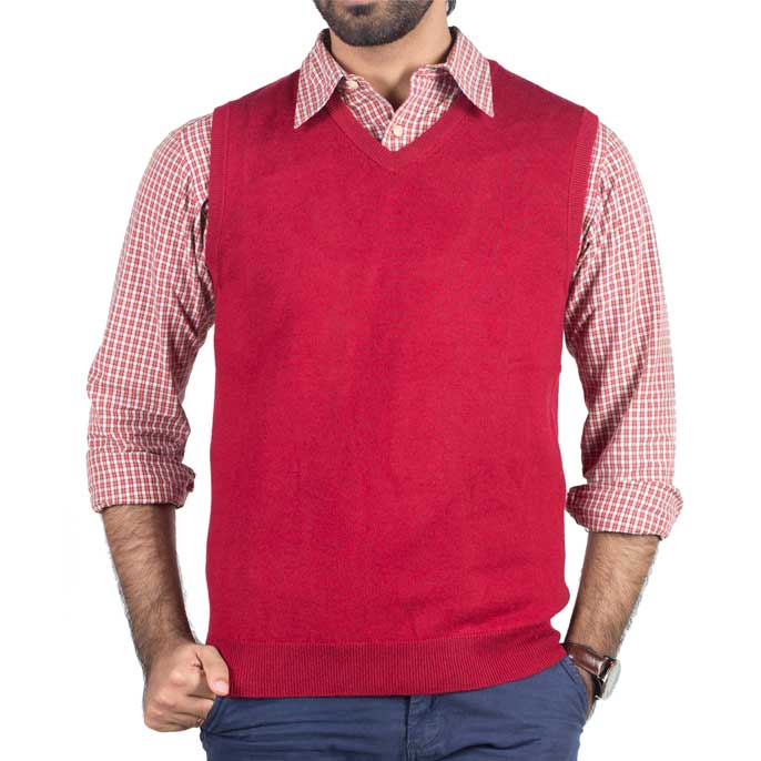 Gents Sweater SKU: GS185-190-MAROON