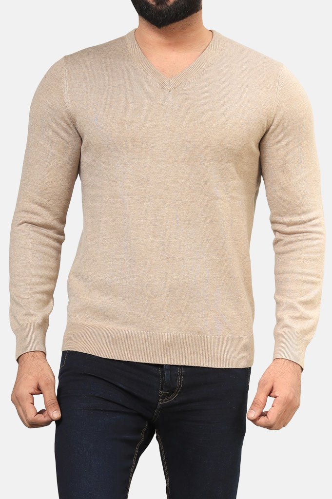 Gents Sweater GS184-190-BEIGE
