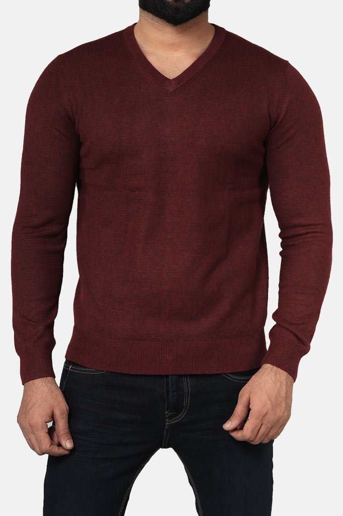 Gents Sweater GS184-190-MAROON