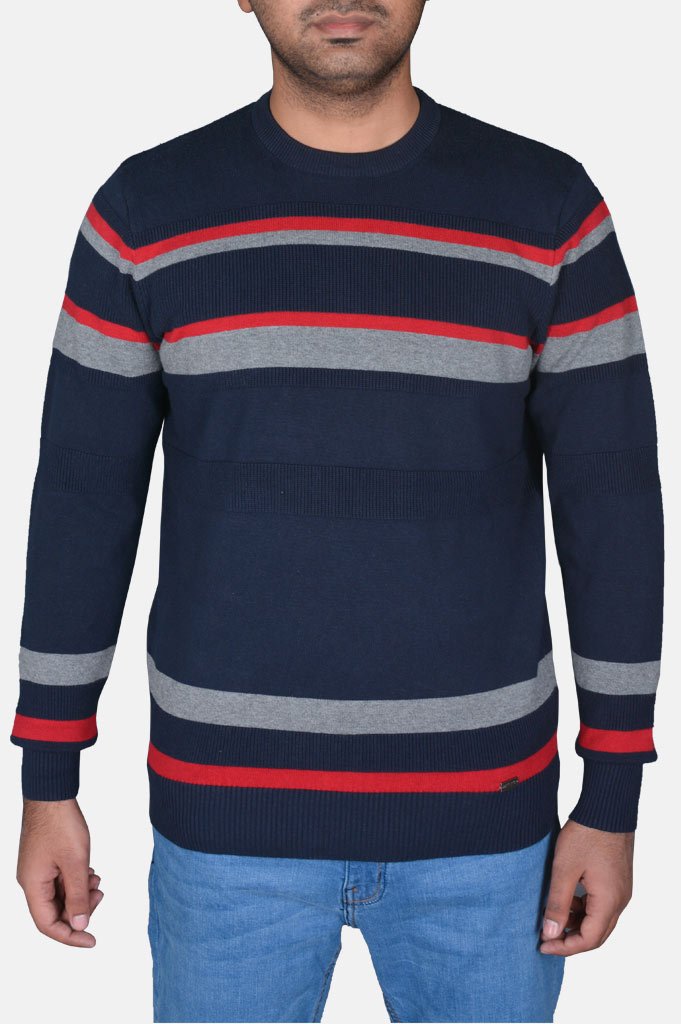Navy Blue Gents Sweater
