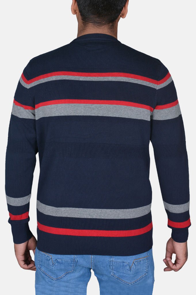 Navy Blue Gents Sweater