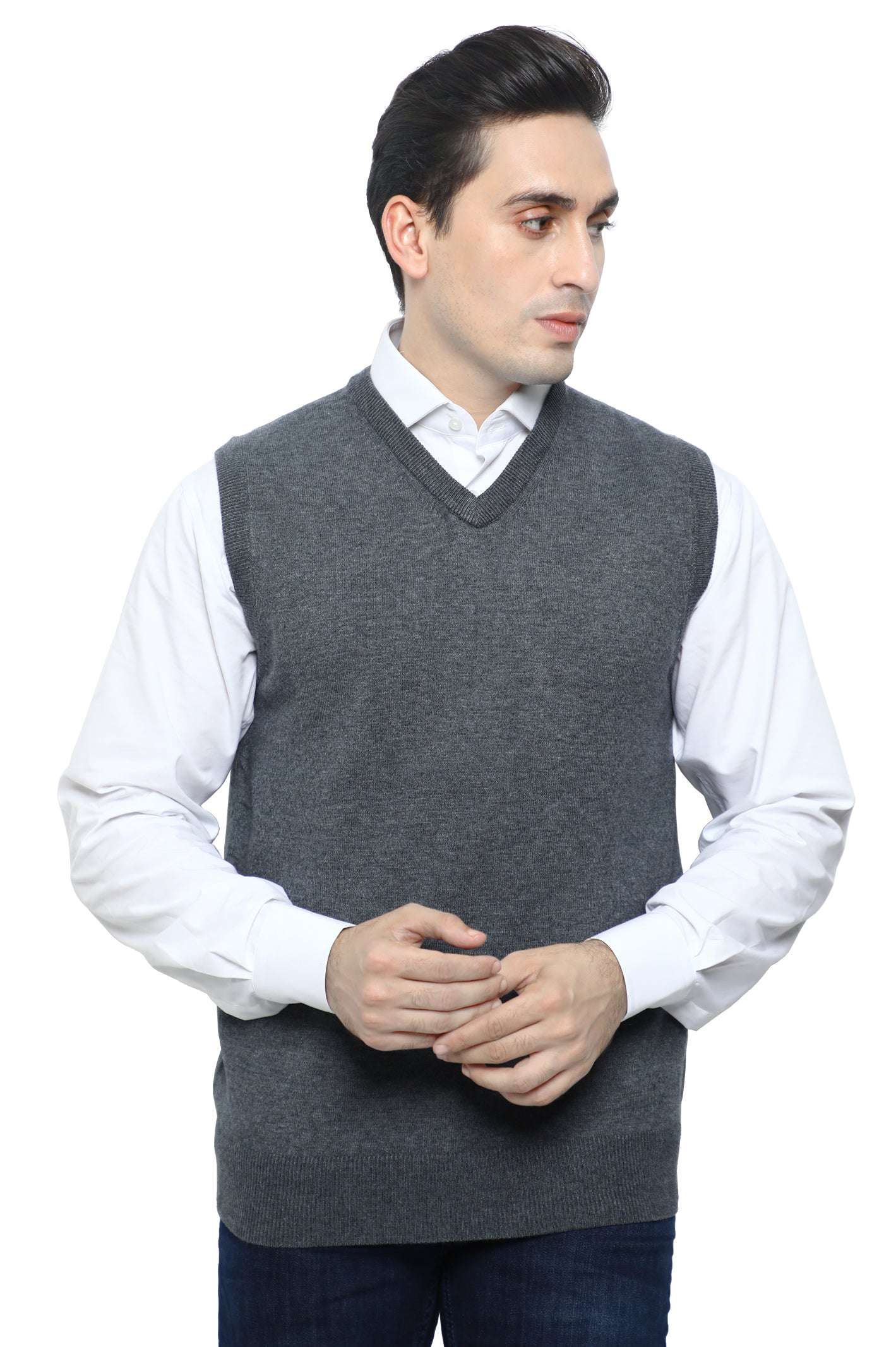Gents Sweater In Grey SKU: SA560-GREY - Diners