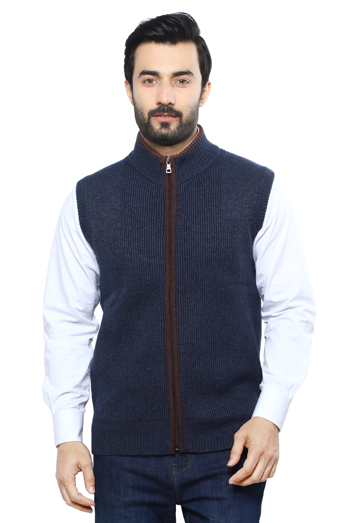 Gents Sweater SKU: SA592-BLUE