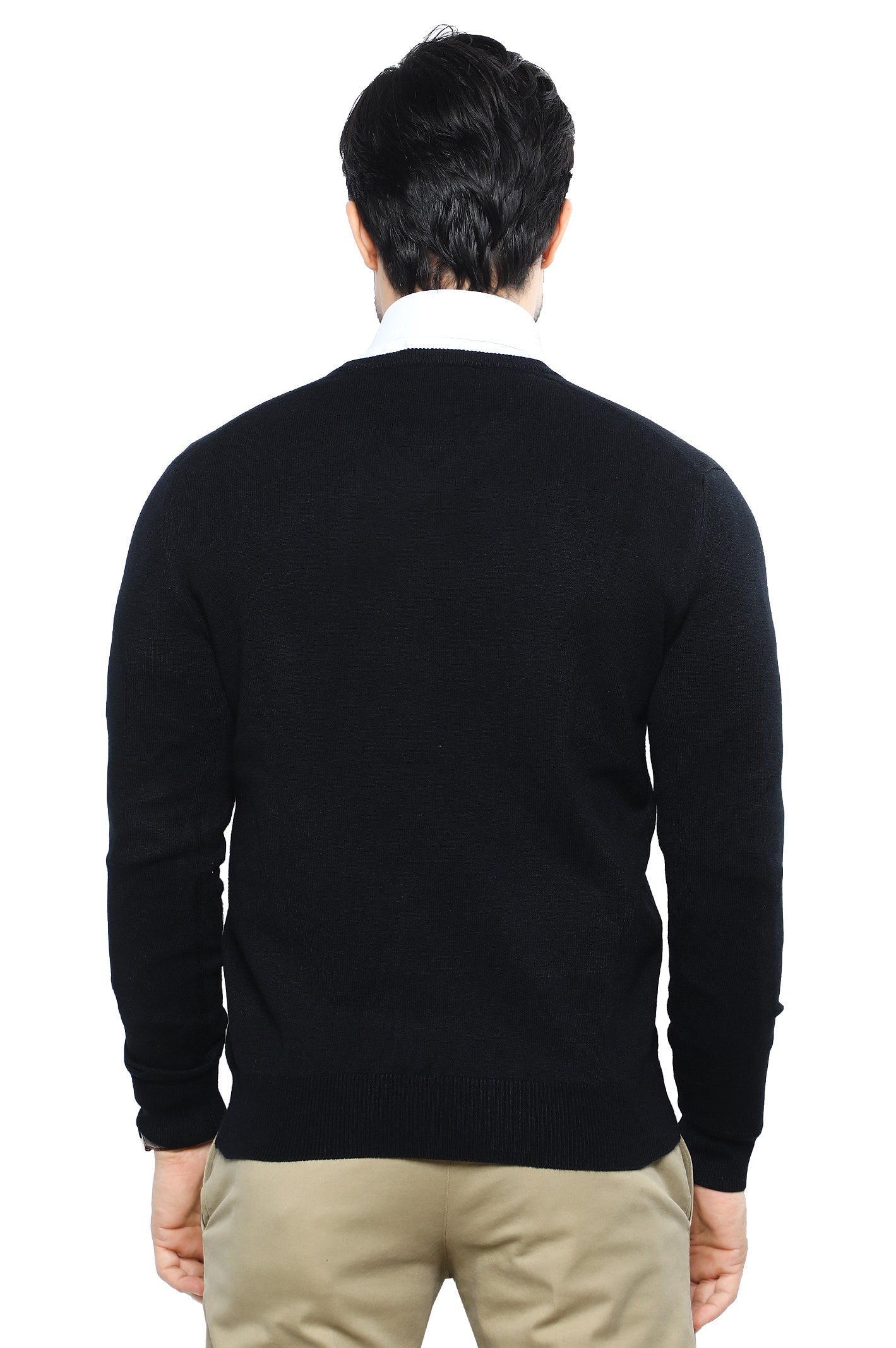Gents Sweater SKU: SA608-BLACK