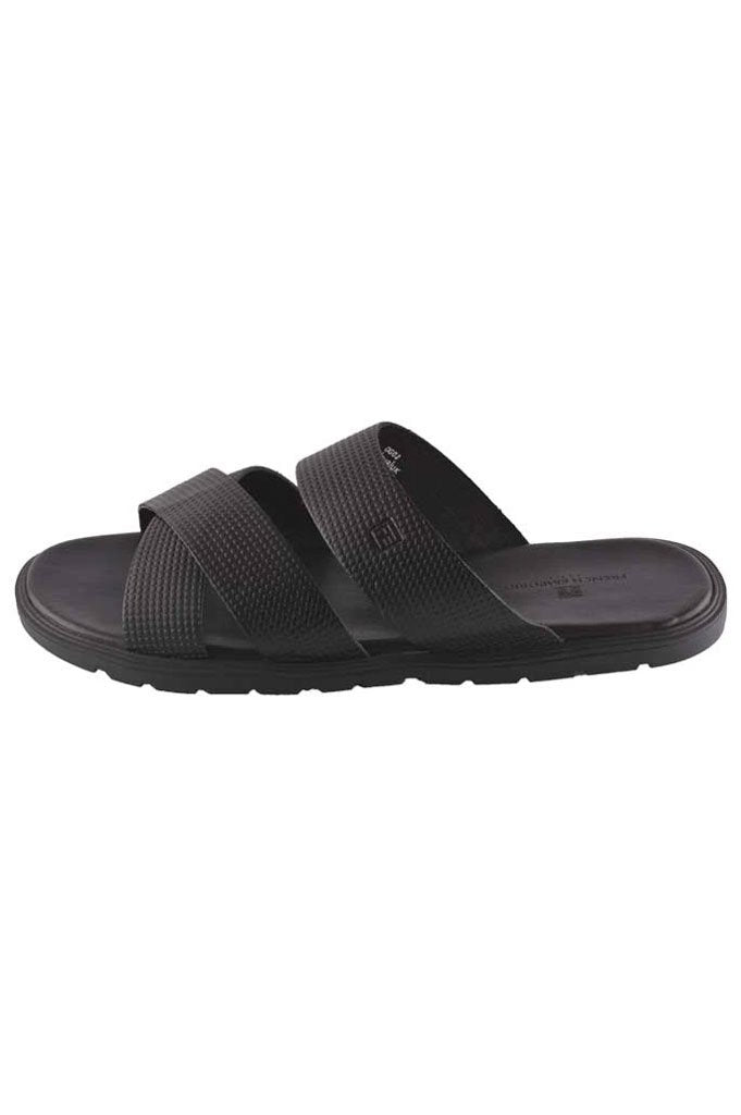 Slippers For Men in Black SKU: SLP0030-Black - Diners