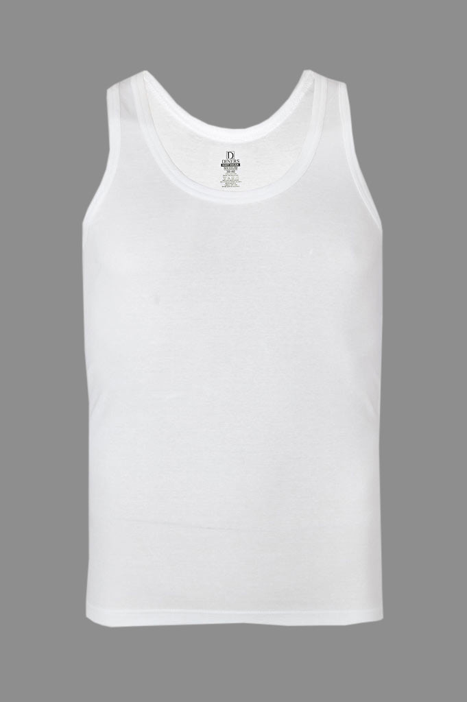 Sando Vest Pack of 3 SKU: VR111-White - Diners