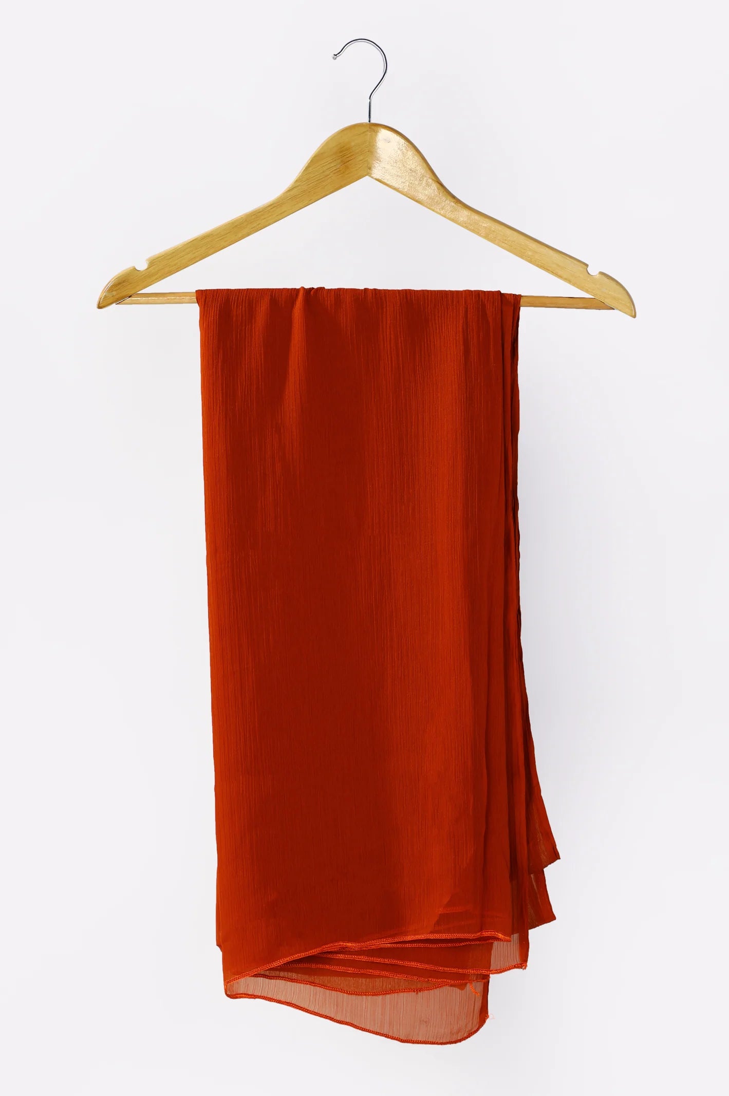 Rust Chiffon Dupatta