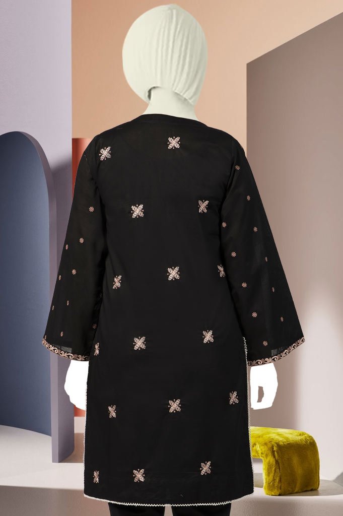 Stitched Kurti - WKL0376 - Black - Diners