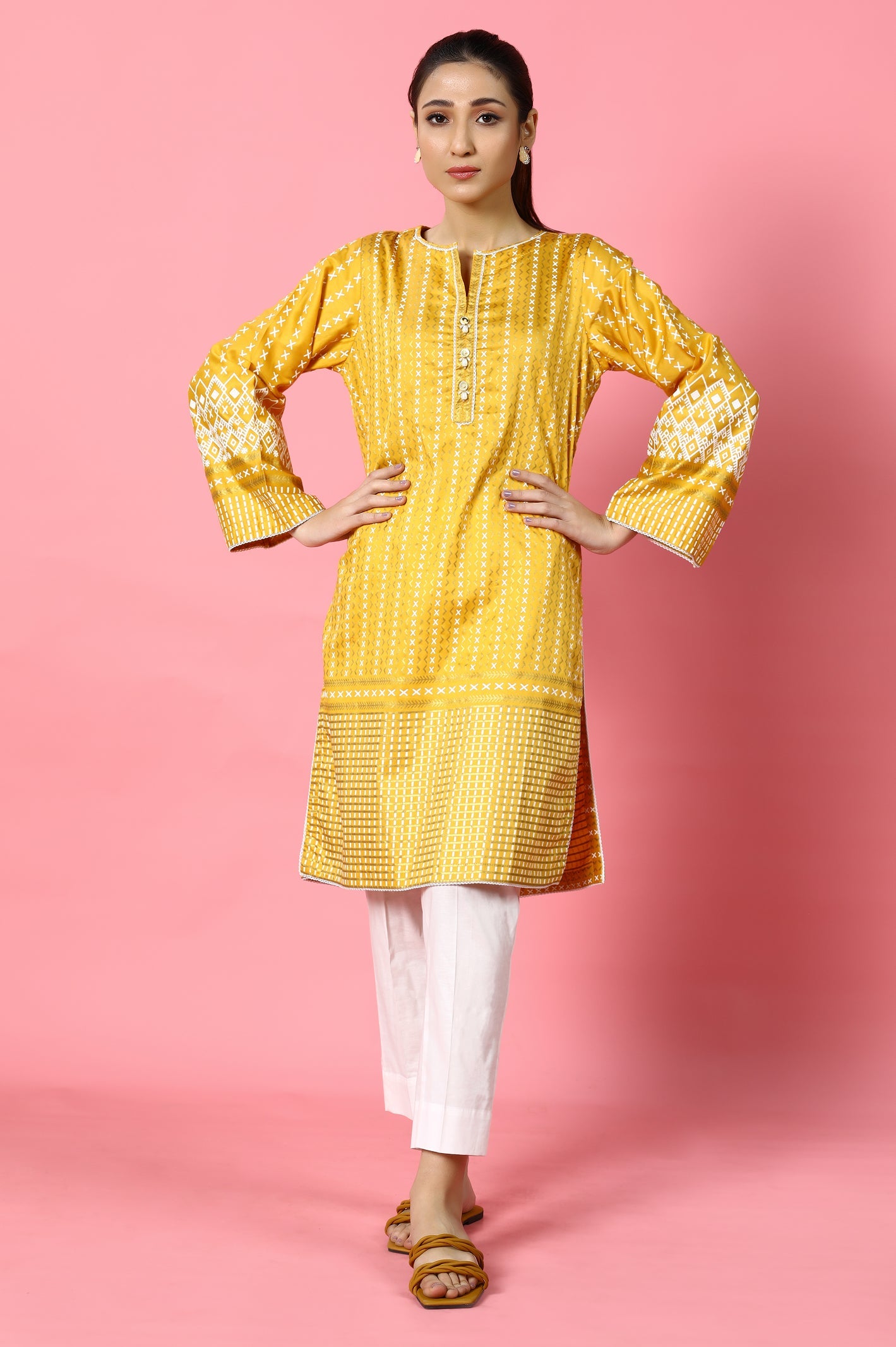 Women Stitched Kurti - Diners