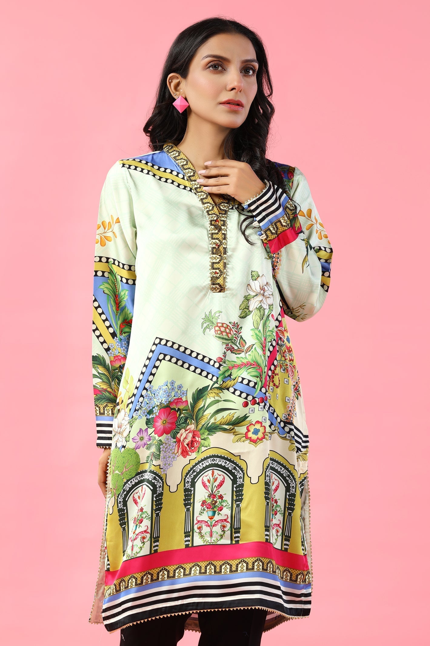 Women Stitched Kurti - Diners