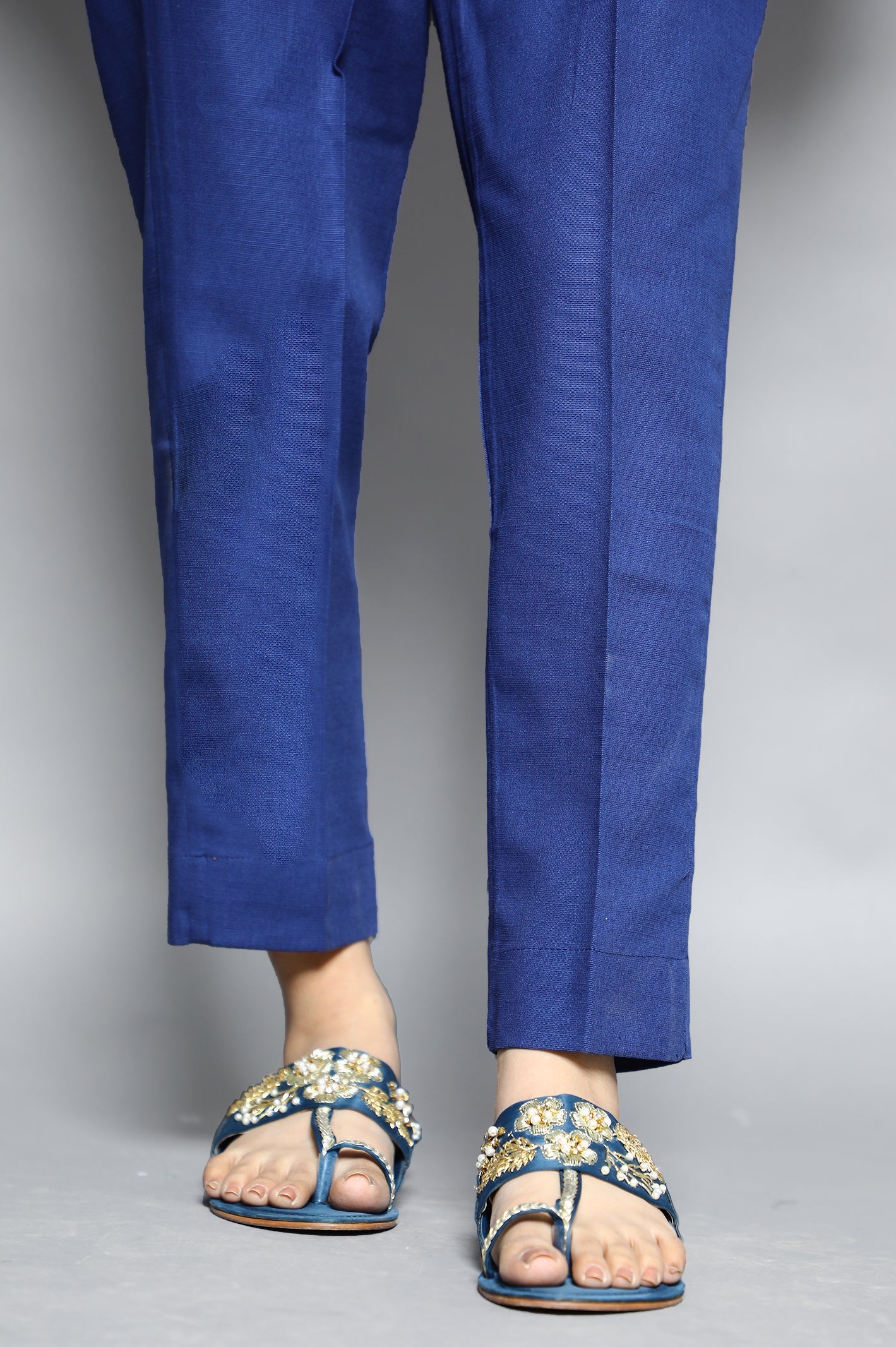 Ladies Trouser SKU: WTR0311-N-BLUE