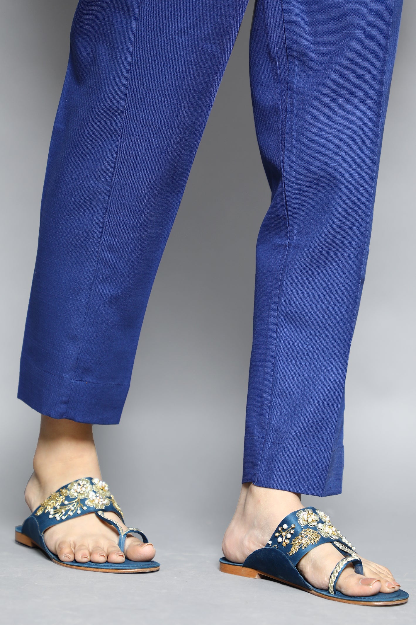 Ladies Trouser SKU: WTR0311-N-BLUE