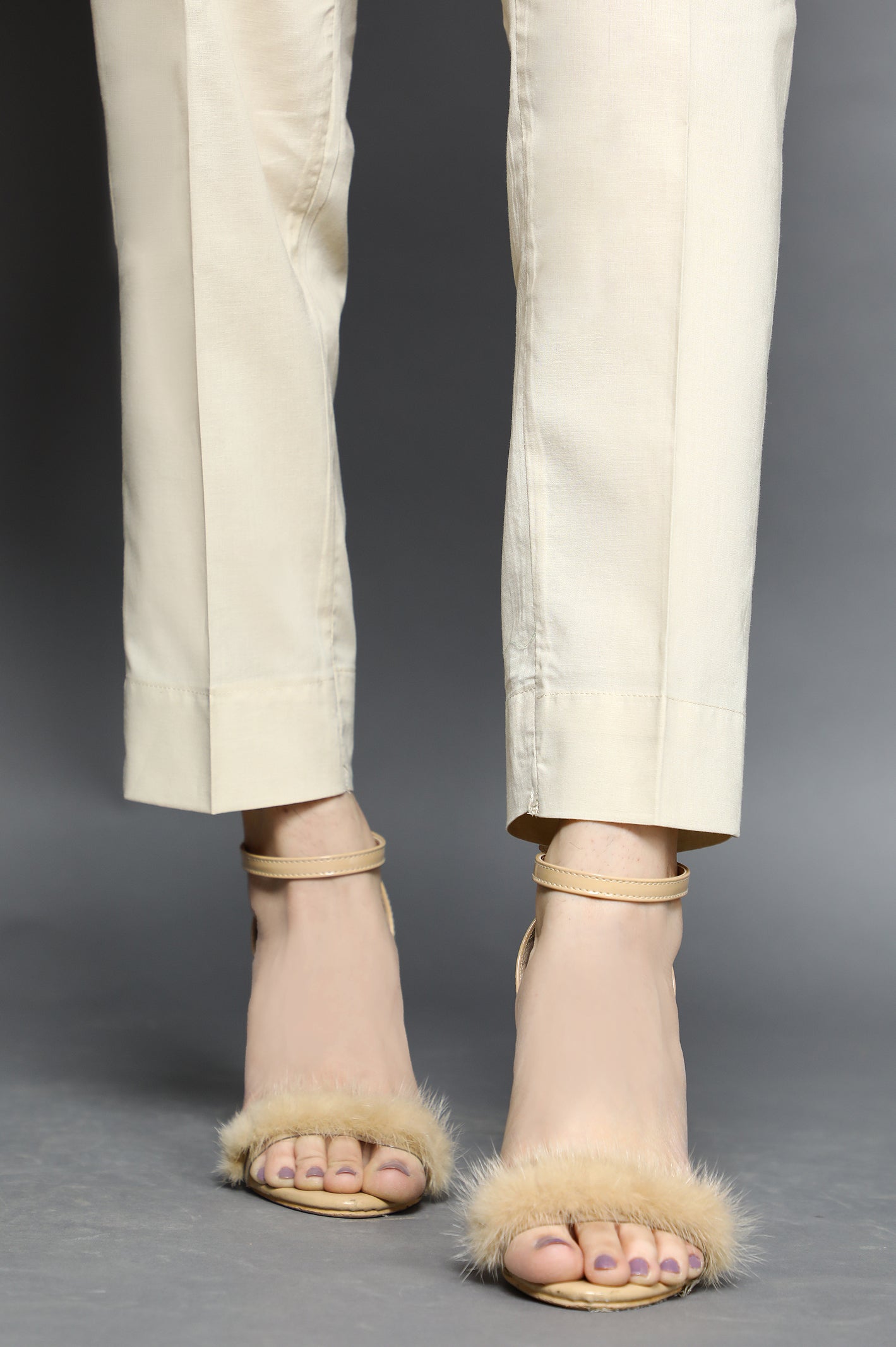 Ladies Trouser SKU: WTR0316-BEIGE