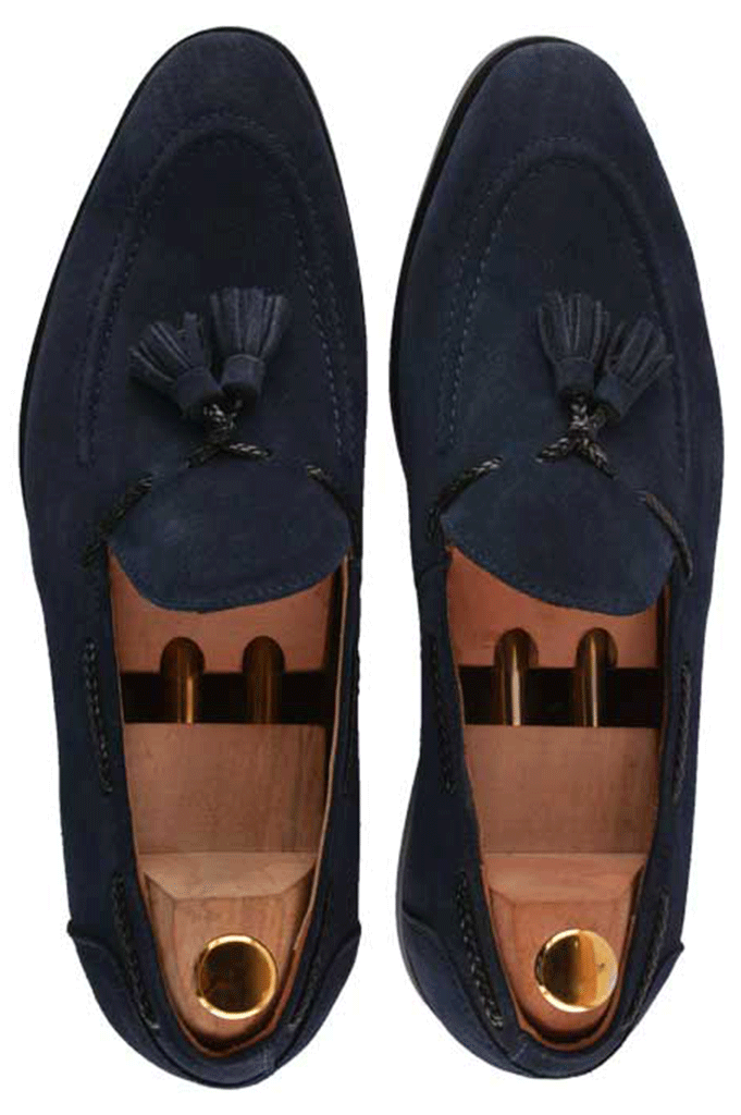 Formal Shoes For Men in Blue - SMF-0072-Blue